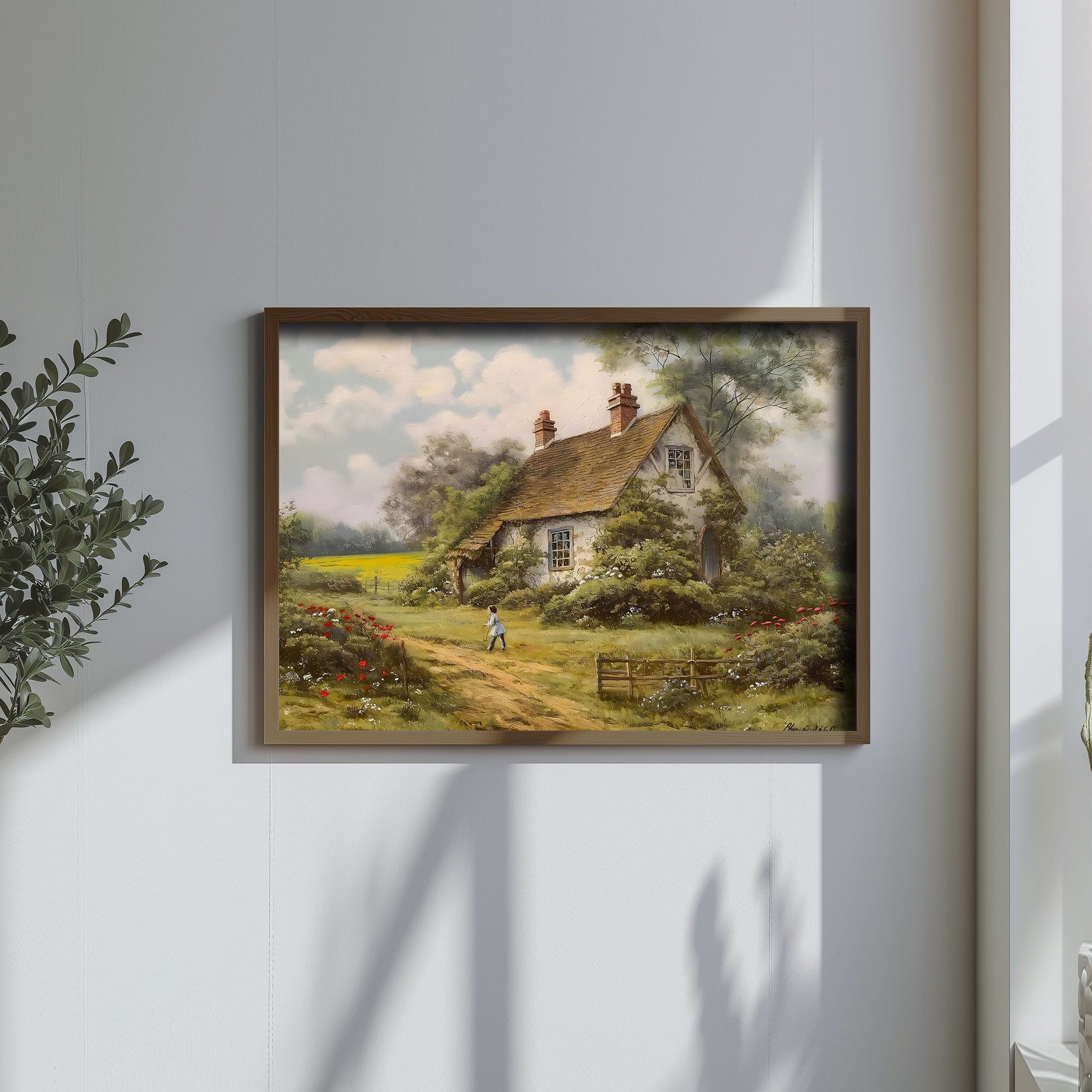 Quadro Decorativo MDF Emoldurado GE186-L Multicolor 35x47cm - Impressão UV em Madeira de Pinho