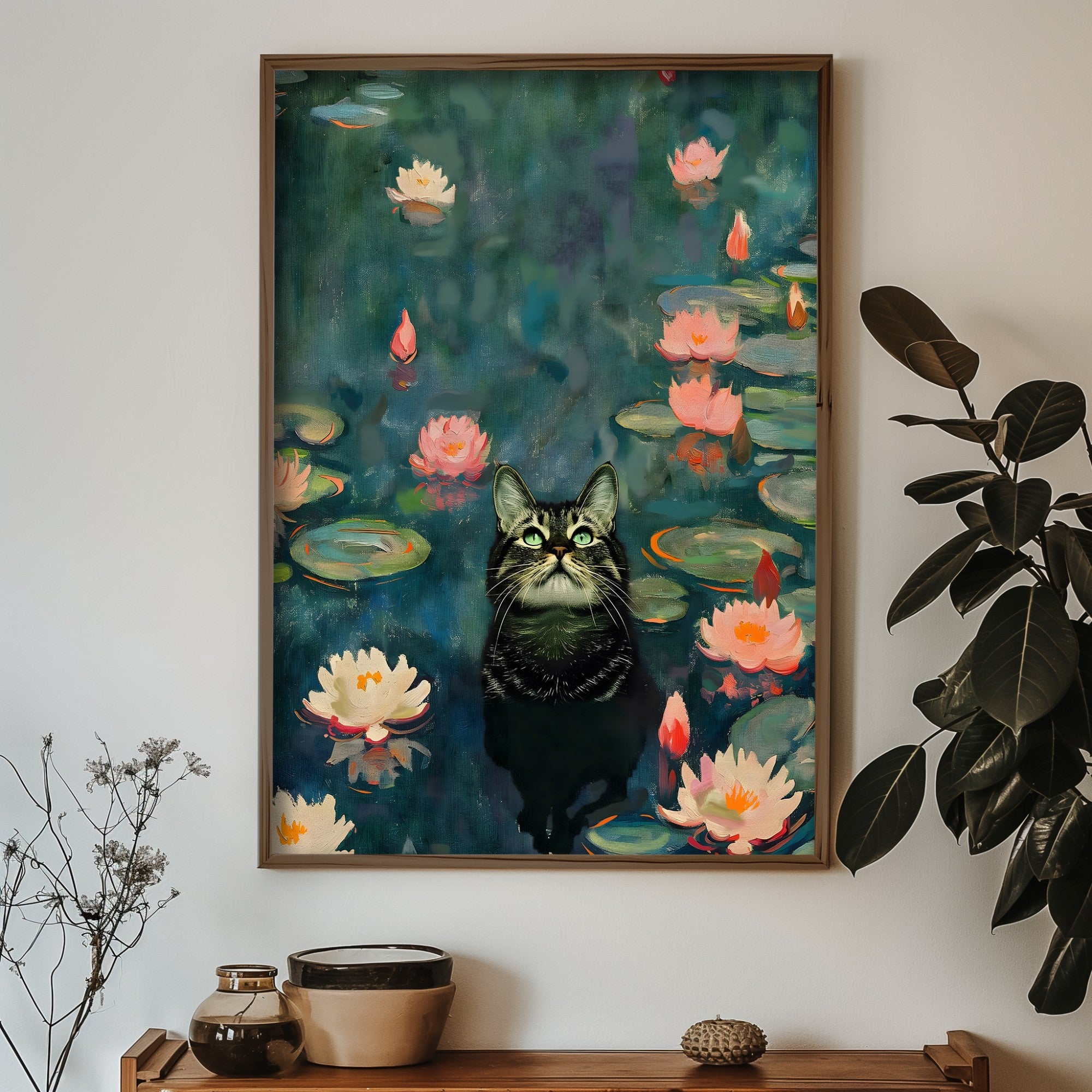 Quadro Decorativo MDF Emoldurado GE187-L Multicolor 35x47cm - Impressão UV em Madeira de Pinho