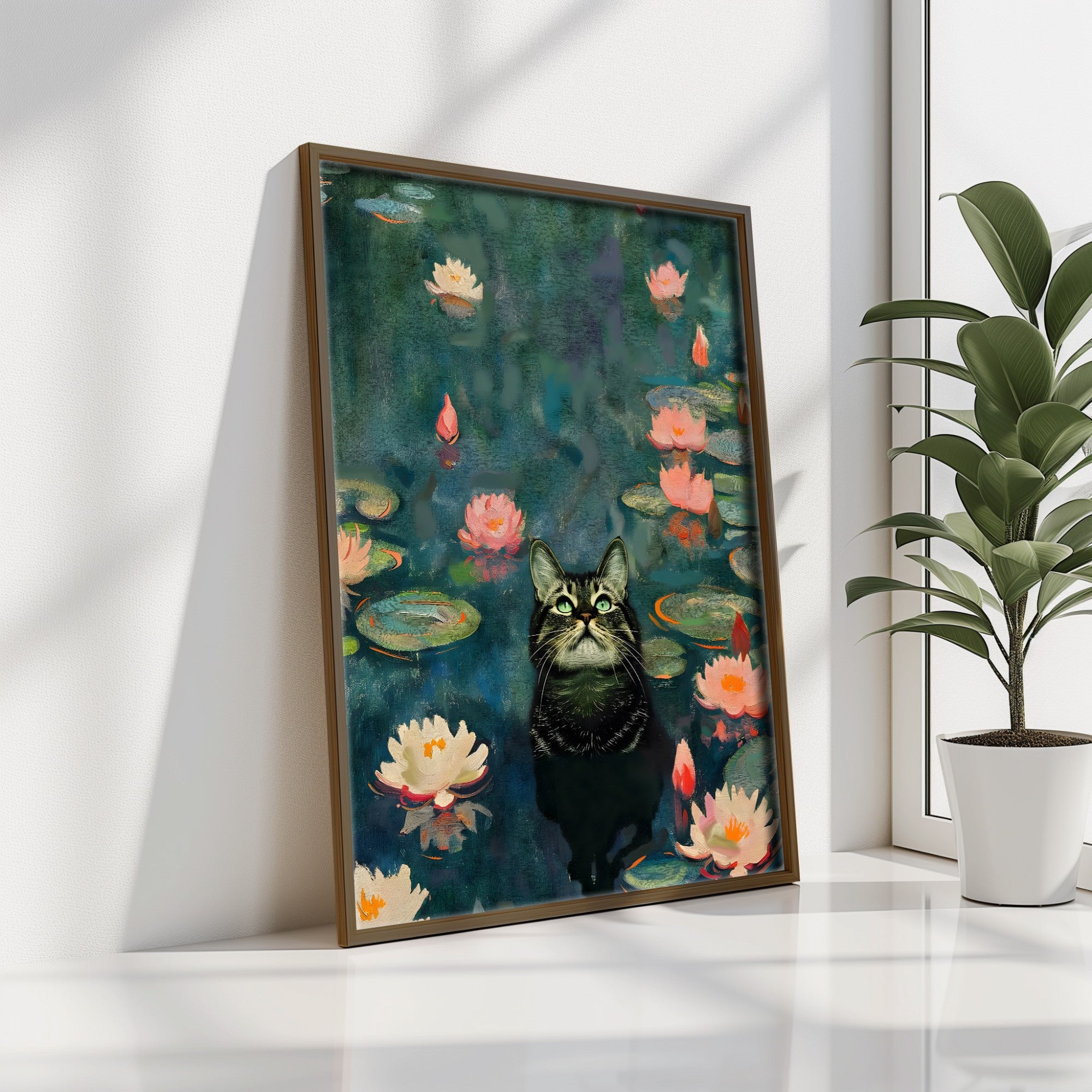 Quadro Decorativo MDF Emoldurado GE187-L Multicolor 35x47cm - Impressão UV em Madeira de Pinho