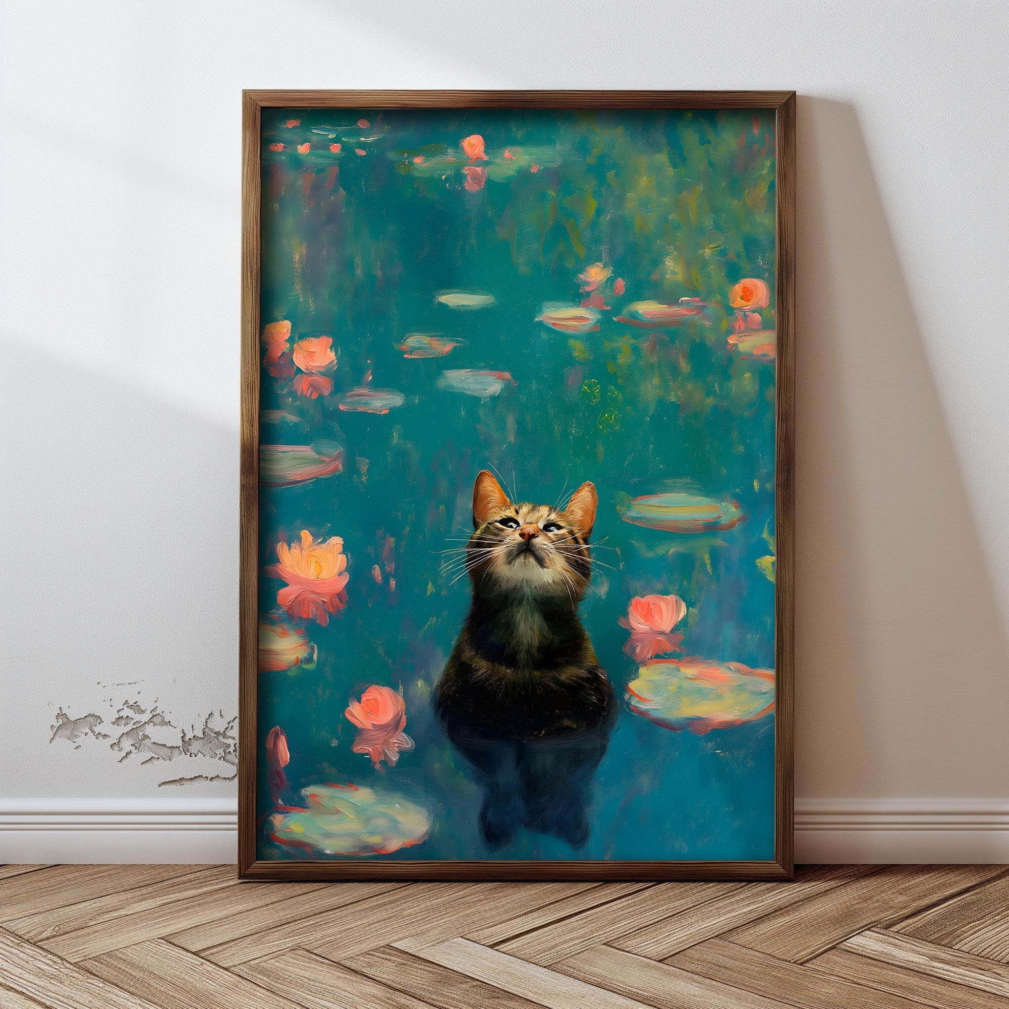 Quadro Decorativo MDF Emoldurado GE188-L Multicolor 35x47cm - Impressão UV em Madeira de Pinho