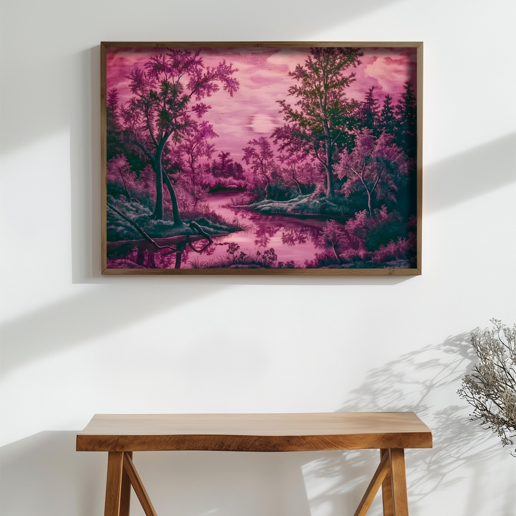 Quadro Decorativo MDF Emoldurado GE189-L Multicolor 35x47cm - Impressão UV em Madeira de Pinho