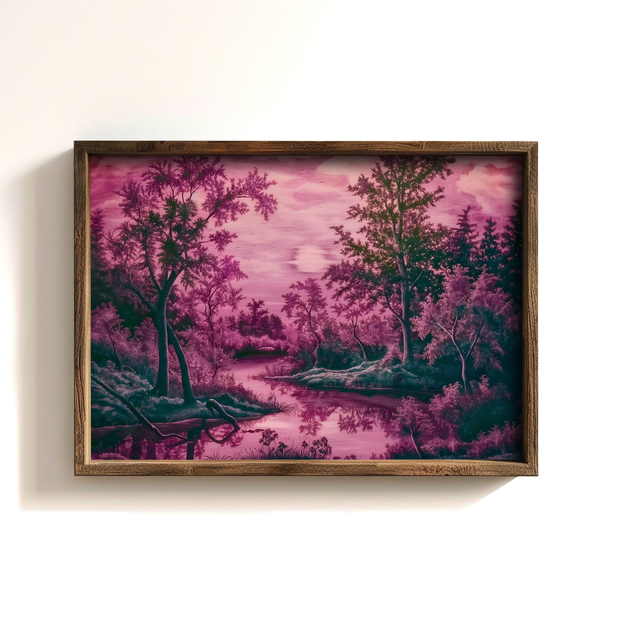 Quadro Decorativo MDF Emoldurado GE189-L Multicolor 35x47cm - Impressão UV em Madeira de Pinho