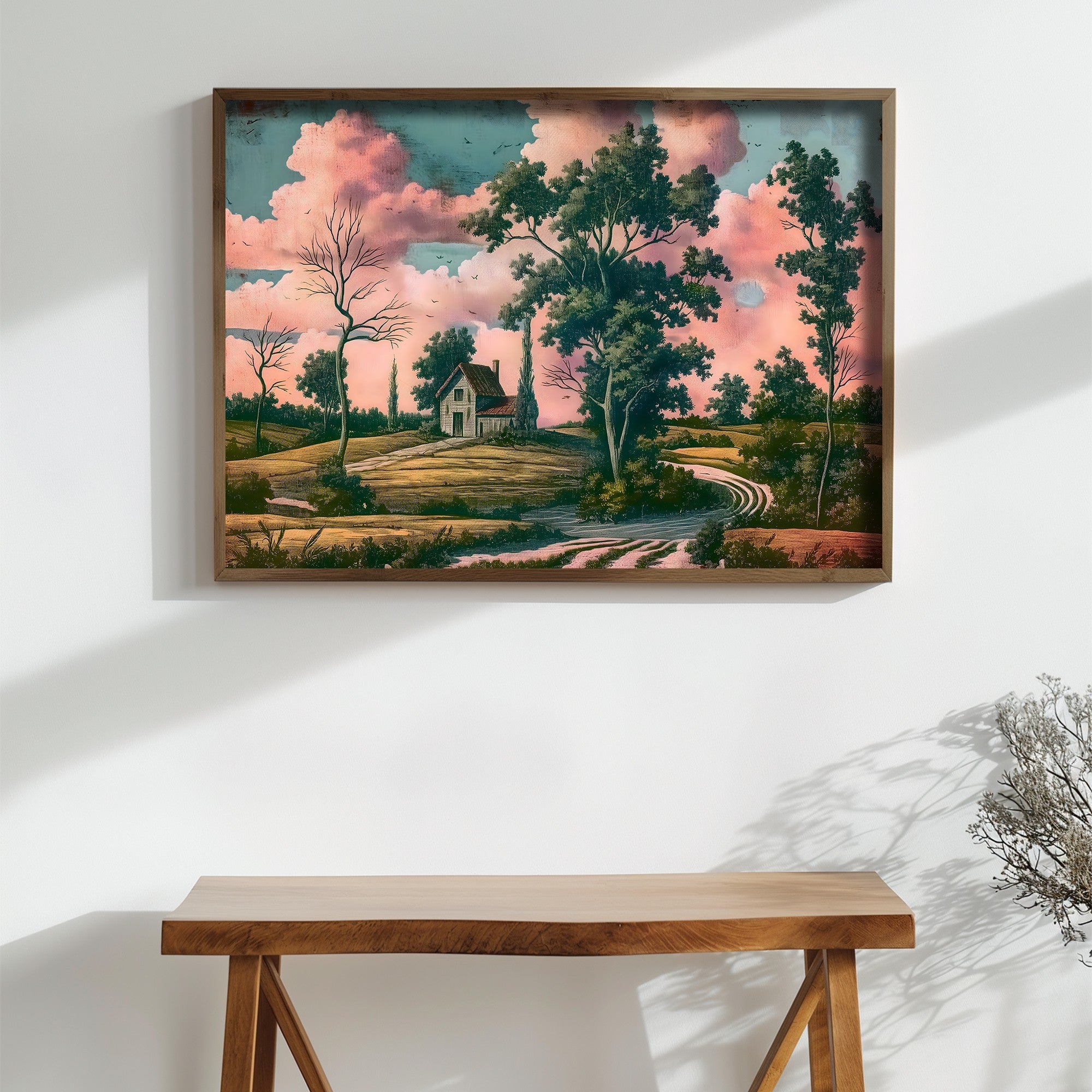 Quadro Decorativo MDF Emoldurado GE193-L Multicolor 35x47cm - Impressão UV em Madeira de Pinho