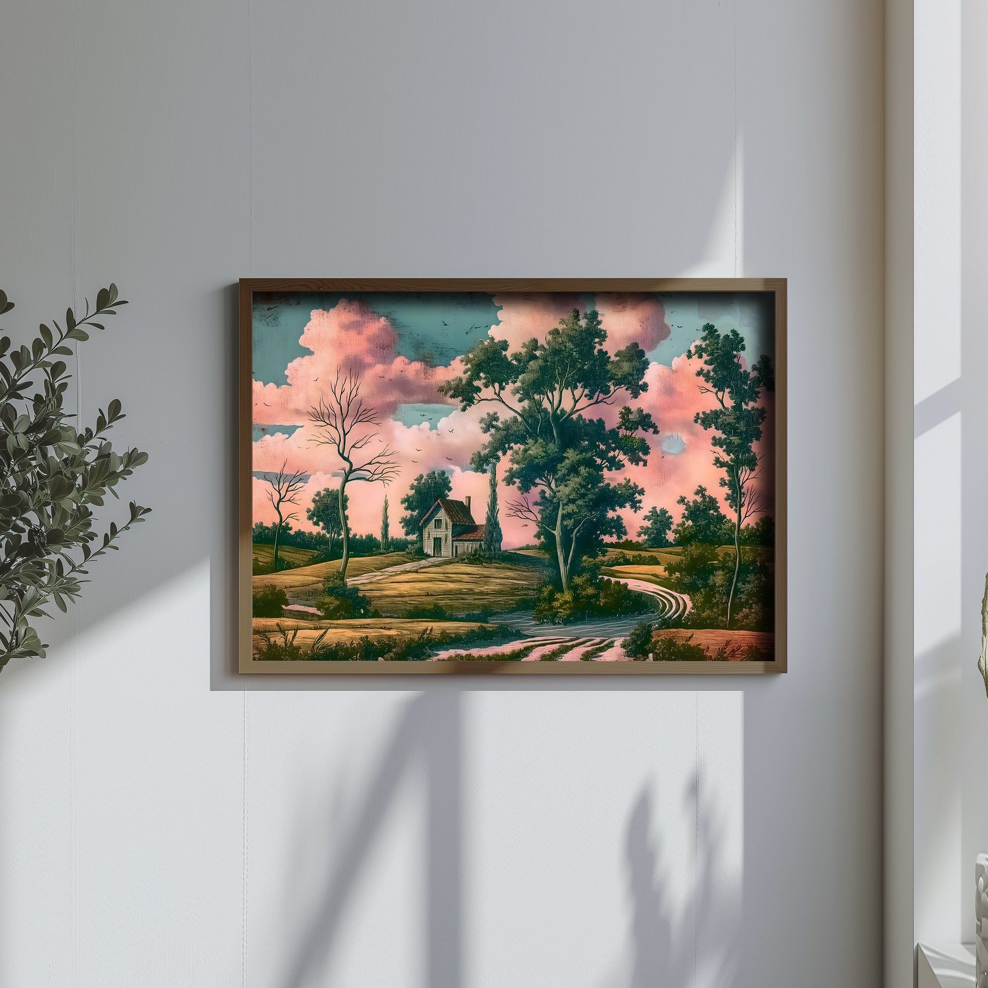 Quadro Decorativo MDF Emoldurado GE193-L Multicolor 35x47cm - Impressão UV em Madeira de Pinho