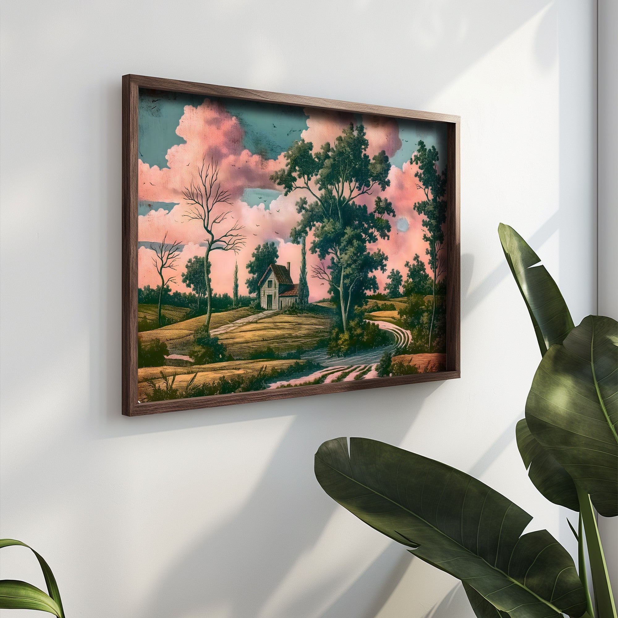 Quadro Decorativo MDF Emoldurado GE193-L Multicolor 35x47cm - Impressão UV em Madeira de Pinho