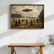 Quadro Decorativo MDF Emoldurado Multicolor GE194-L - Impressão UV em Madeira de Pinho 35x47cm