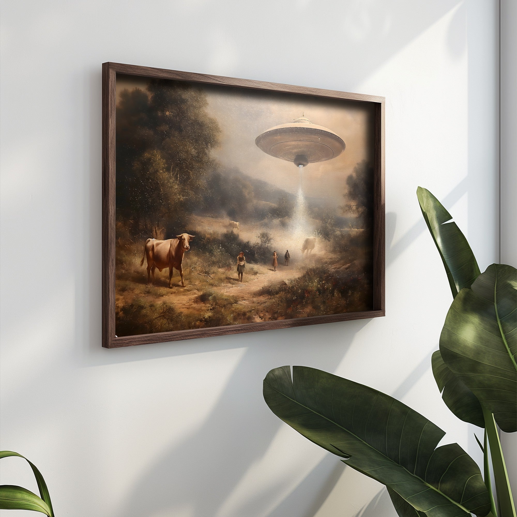 Quadro Decorativo MDF Emoldurado GE195-L Multicolor 35x47cm - Impressão UV em Madeira de Pinho