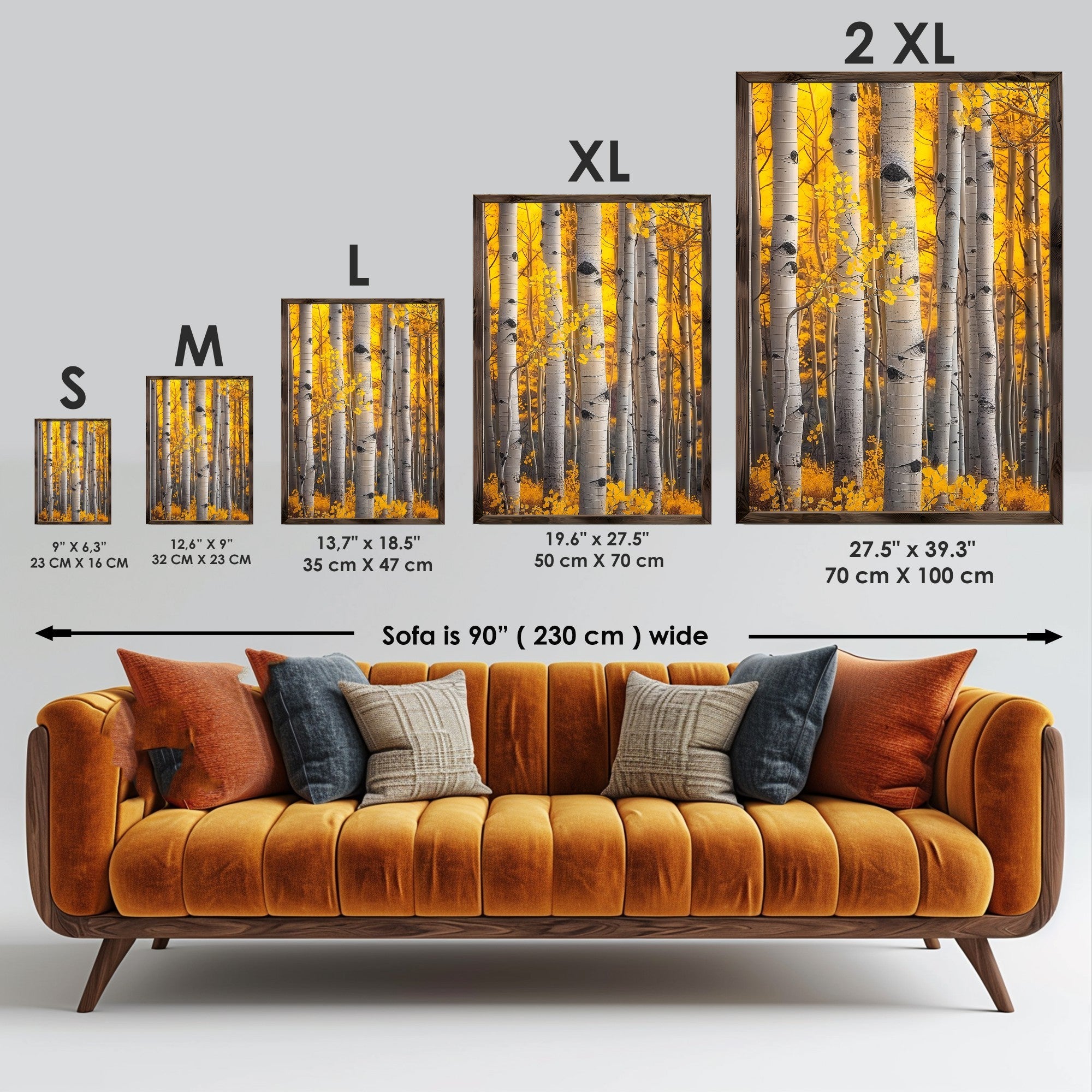 Quadro Decorativo MDF Emoldurado GE196-L Multicolor 35x47cm - Impressão UV em Madeira de Pinho