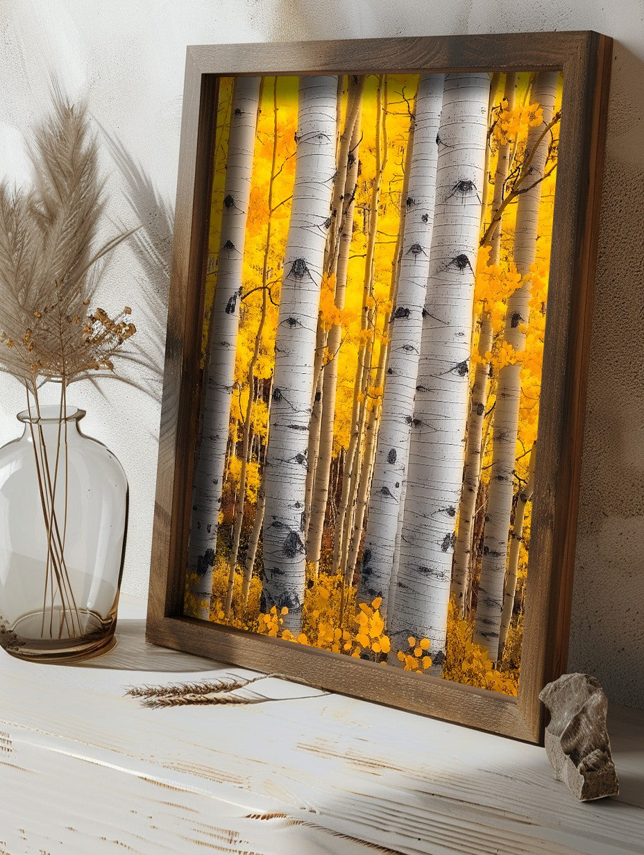 Quadro Decorativo MDF Emoldurado GE197-L Multicolor 35x47cm - Impressão UV em Madeira de Pinho