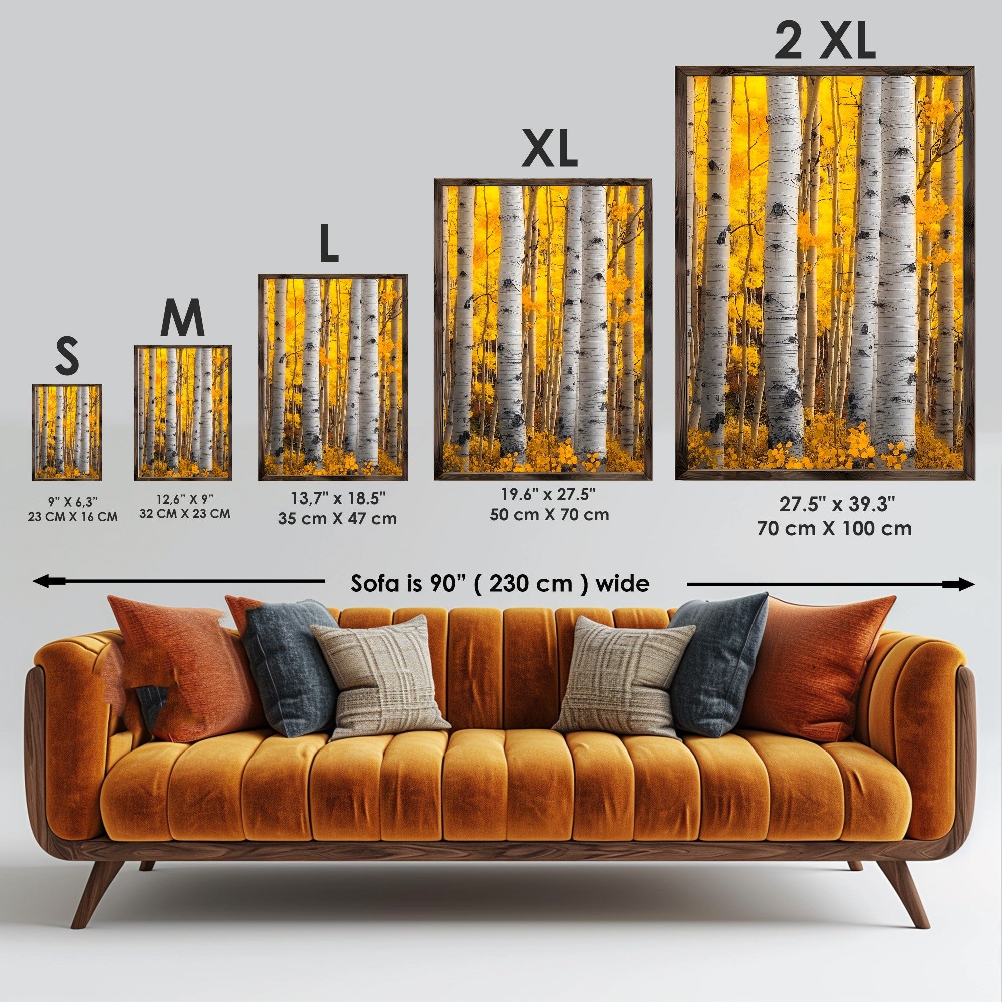 Quadro Decorativo MDF Emoldurado GE197-L Multicolor 35x47cm - Impressão UV em Madeira de Pinho