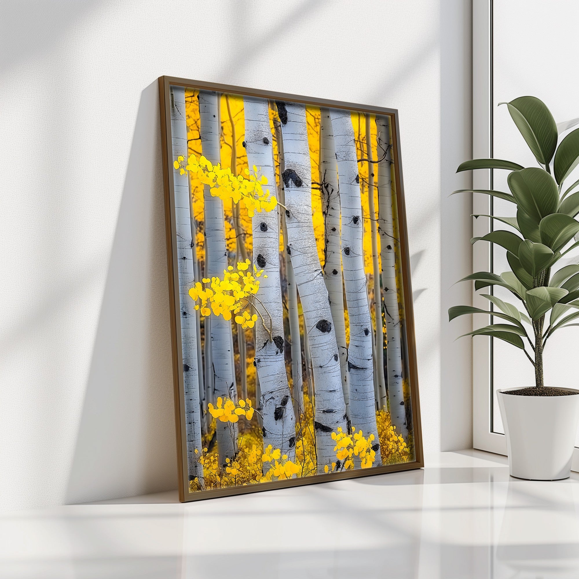 Quadro Decorativo MDF Emoldurado Multicolor GE198-L - Impressão UV em Madeira de Pinho 35x47cm