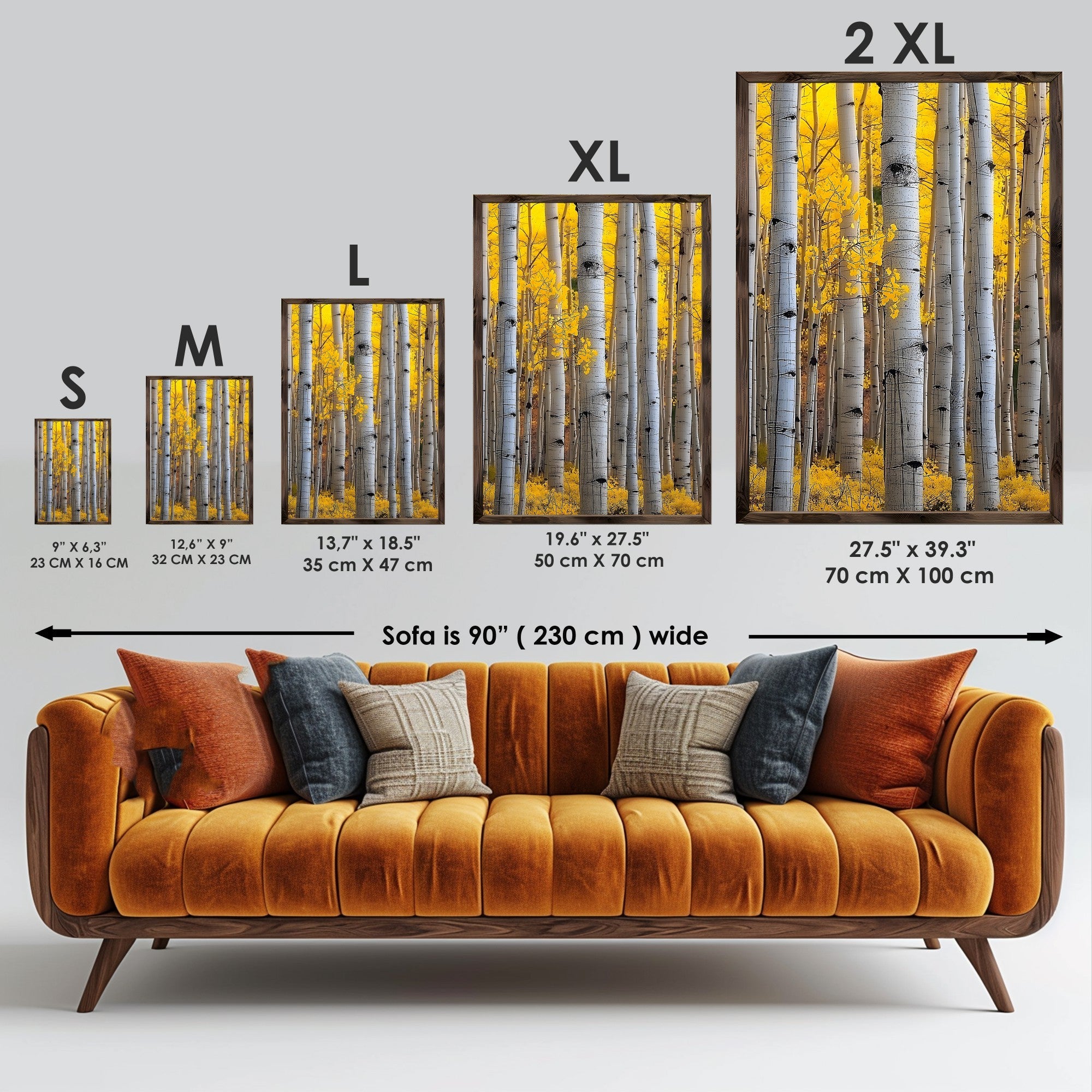 Quadro Decorativo MDF Emoldurado GE199-L Multicolor 35x47cm - Impressão UV em Madeira de Pinho