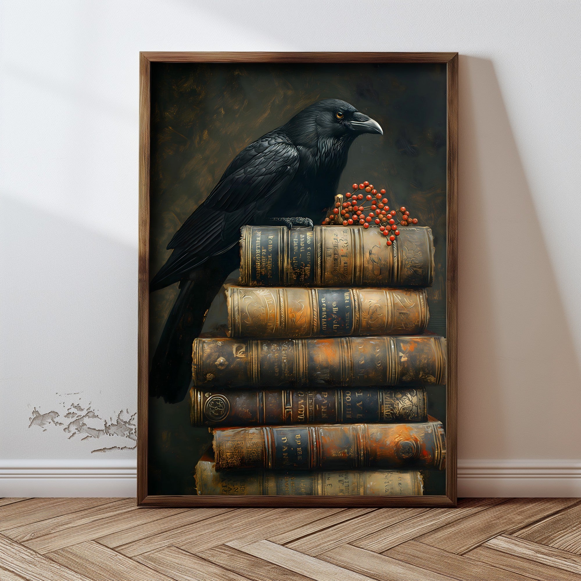 Quadro Decorativo MDF Emoldurado GE200-L Multicolor 35x47cm - Impressão UV em Madeira de Pinho