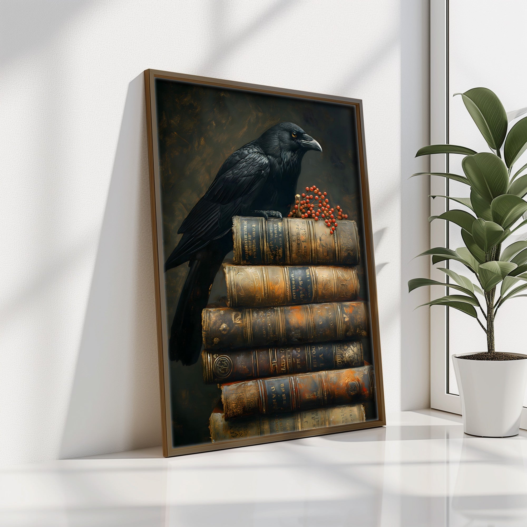 Quadro Decorativo MDF Emoldurado GE200-L Multicolor 35x47cm - Impressão UV em Madeira de Pinho