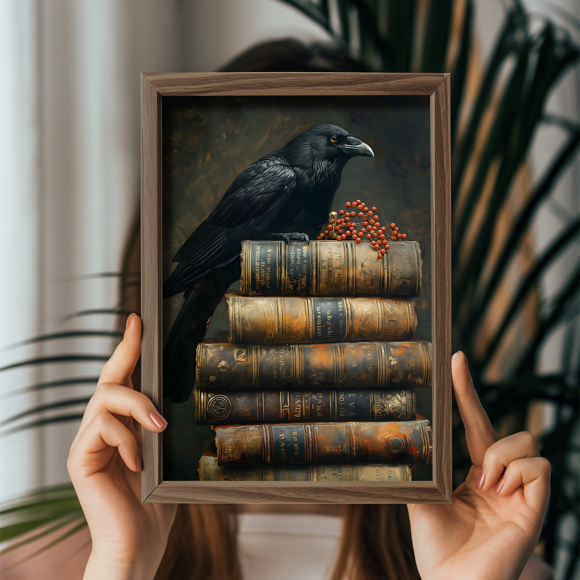 Quadro Decorativo MDF Emoldurado GE200-L Multicolor 35x47cm - Impressão UV em Madeira de Pinho