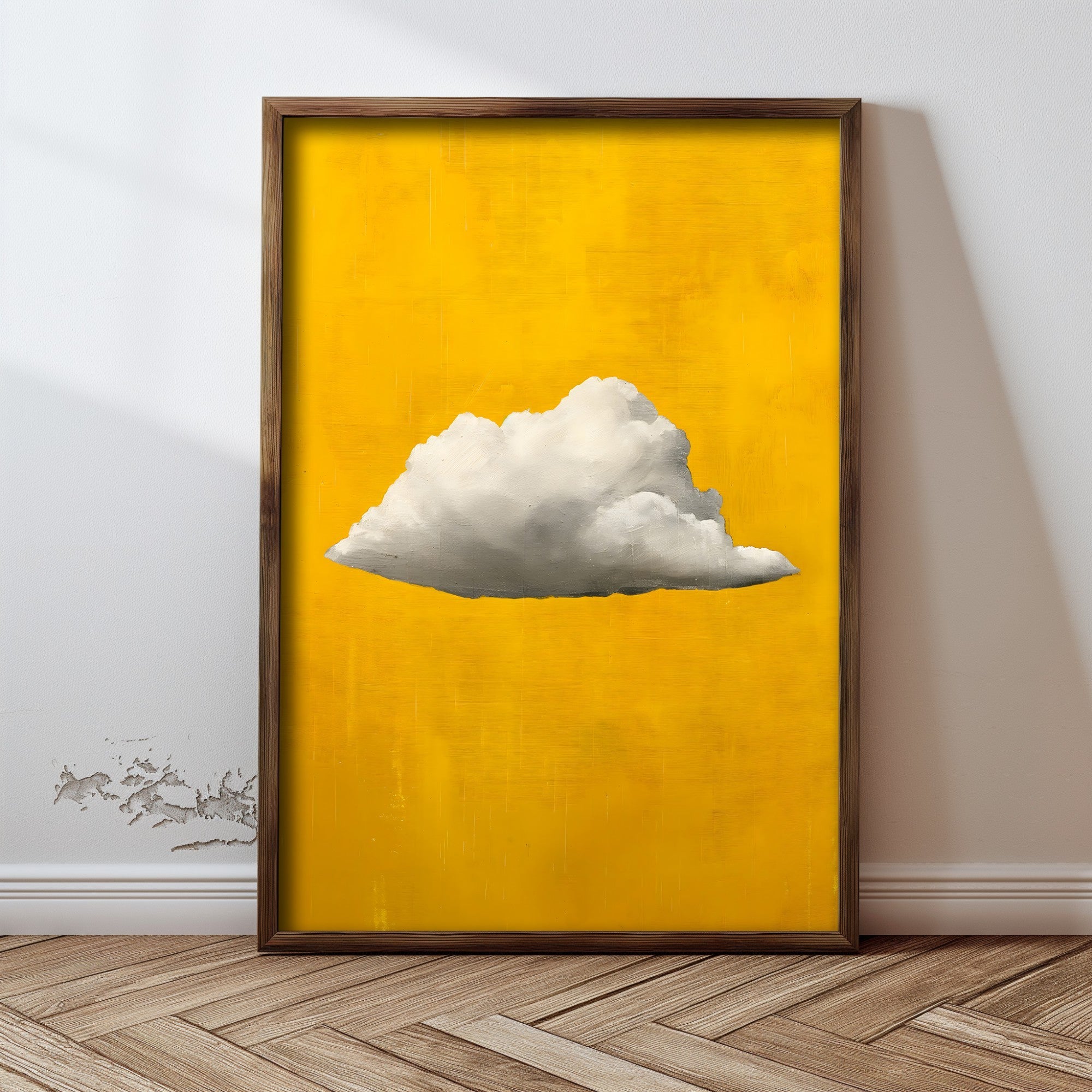 Quadro Decorativo MDF Emoldurado Multicolor GE203-L - Impressão UV em Madeira de Pinho 35x47cm