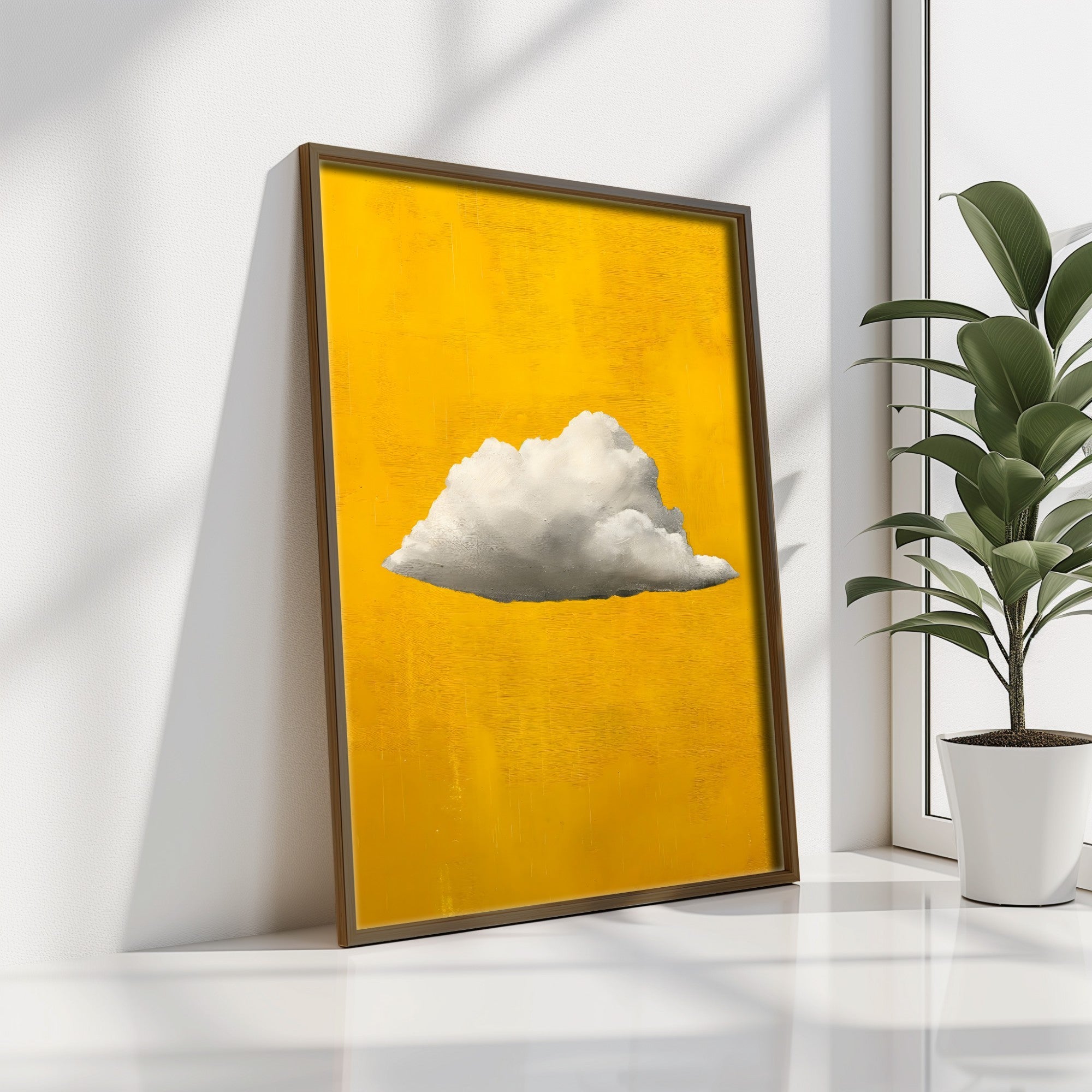 Quadro Decorativo MDF Emoldurado Multicolor GE203-L - Impressão UV em Madeira de Pinho 35x47cm