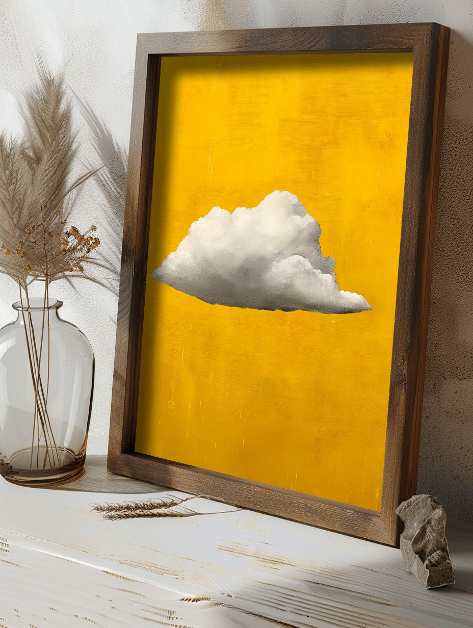 Quadro Decorativo MDF Emoldurado Multicolor GE203-L - Impressão UV em Madeira de Pinho 35x47cm