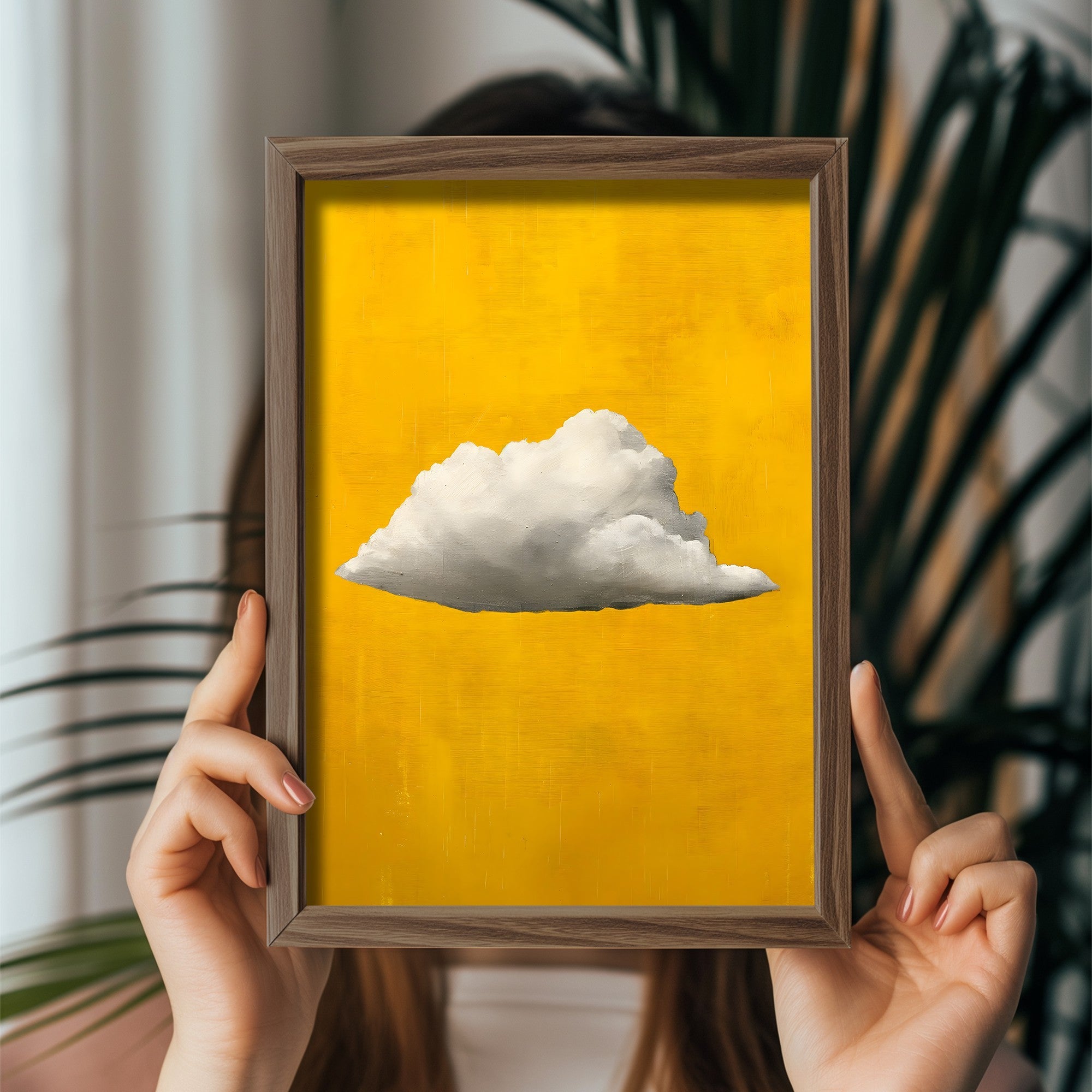 Quadro Decorativo MDF Emoldurado Multicolor GE203-L - Impressão UV em Madeira de Pinho 35x47cm