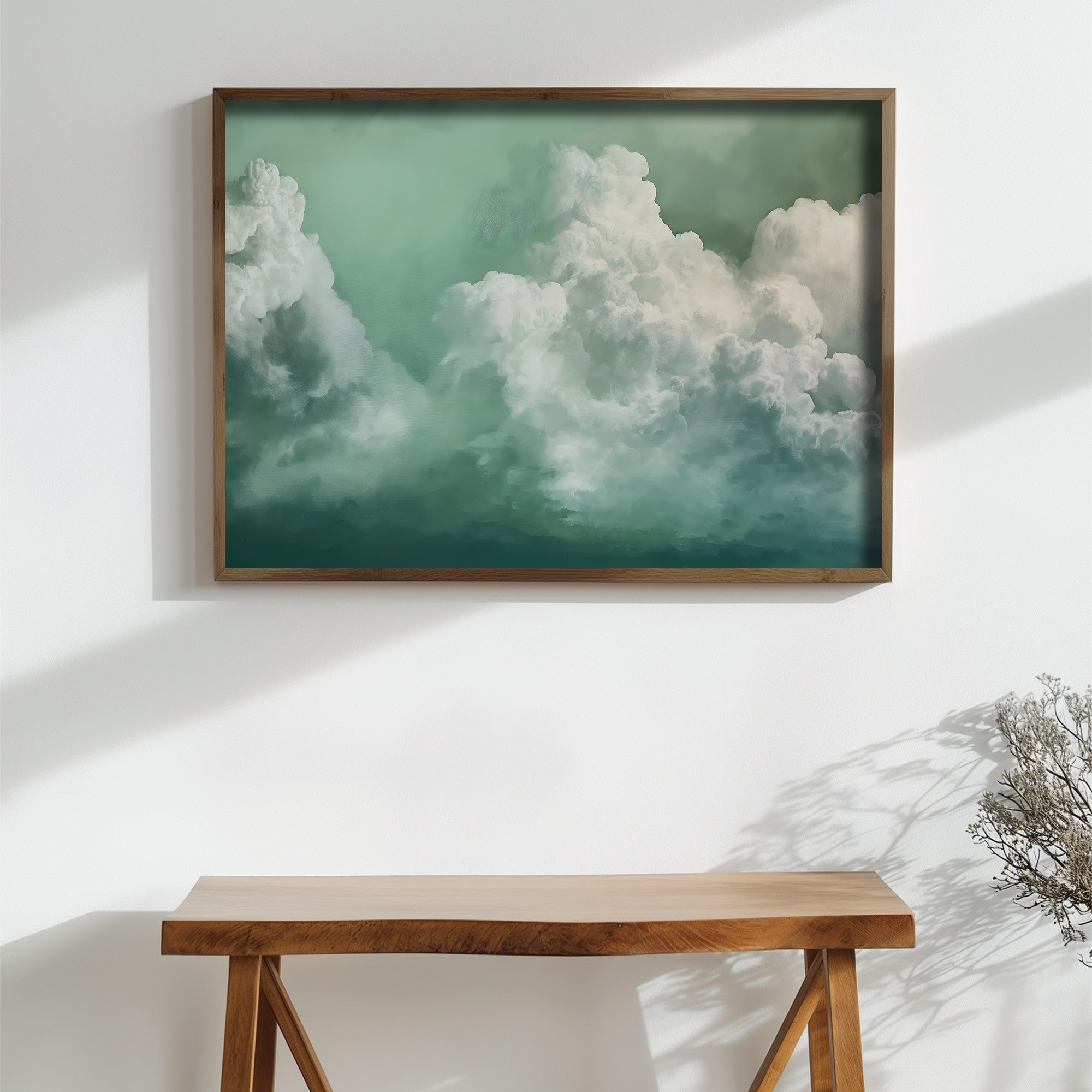 Quadro Decorativo MDF Emoldurado Multicolor GE204-L - Impressão UV em Madeira de Pinho 35x47cm