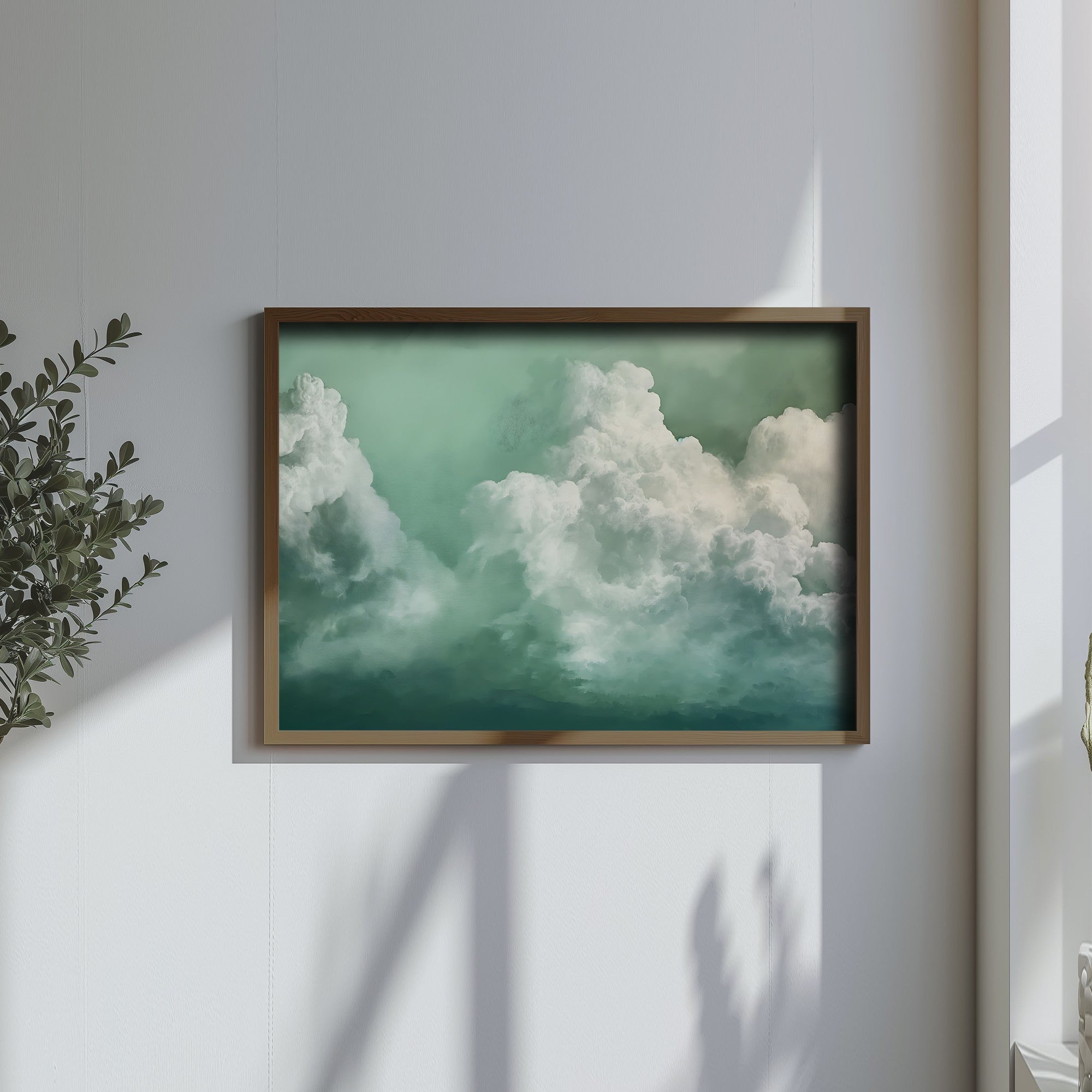 Quadro Decorativo MDF Emoldurado Multicolor GE204-L - Impressão UV em Madeira de Pinho 35x47cm