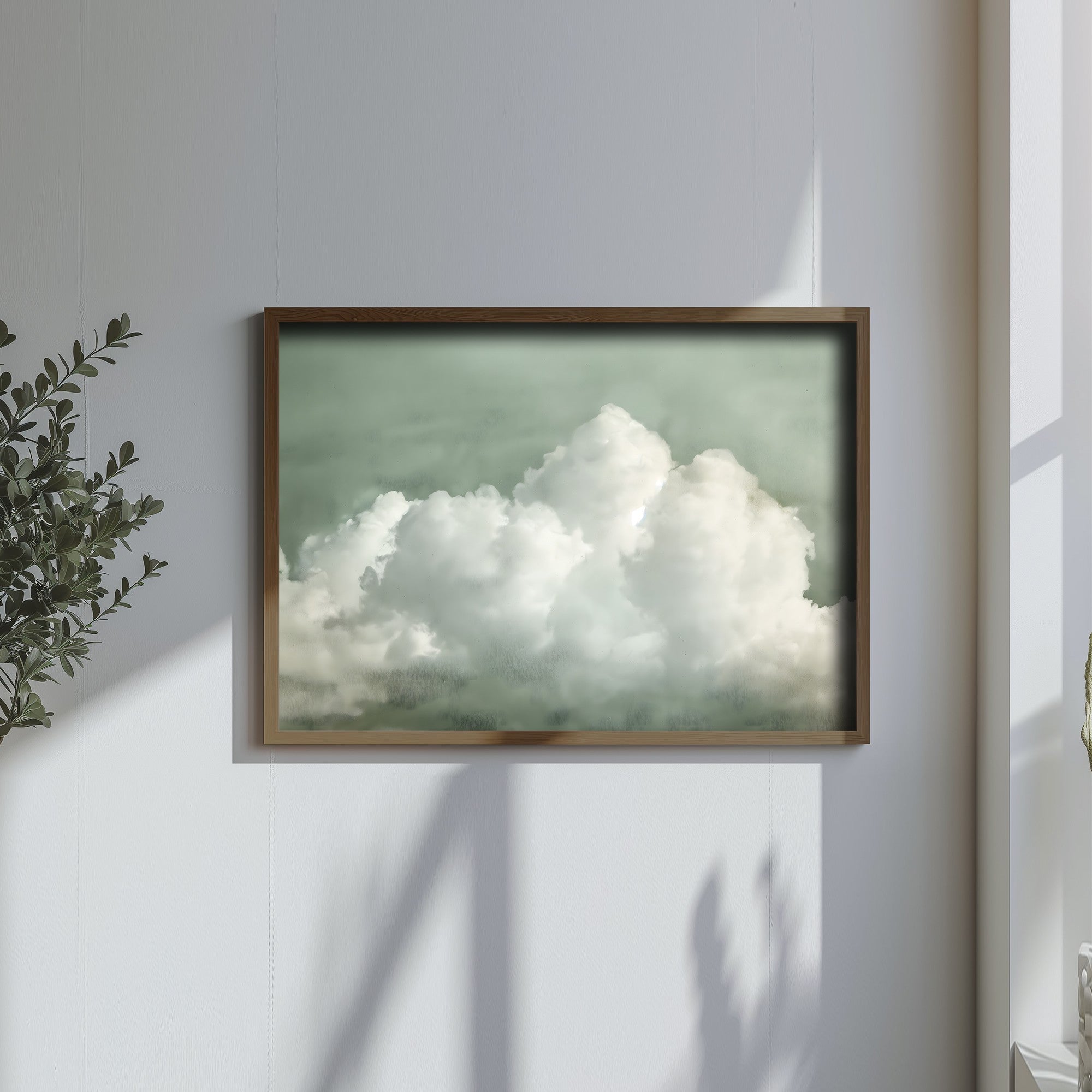 Quadro Decorativo MDF Emoldurado Multicolor GE206-L - Impressão UV em Madeira de Pinho 35x47cm