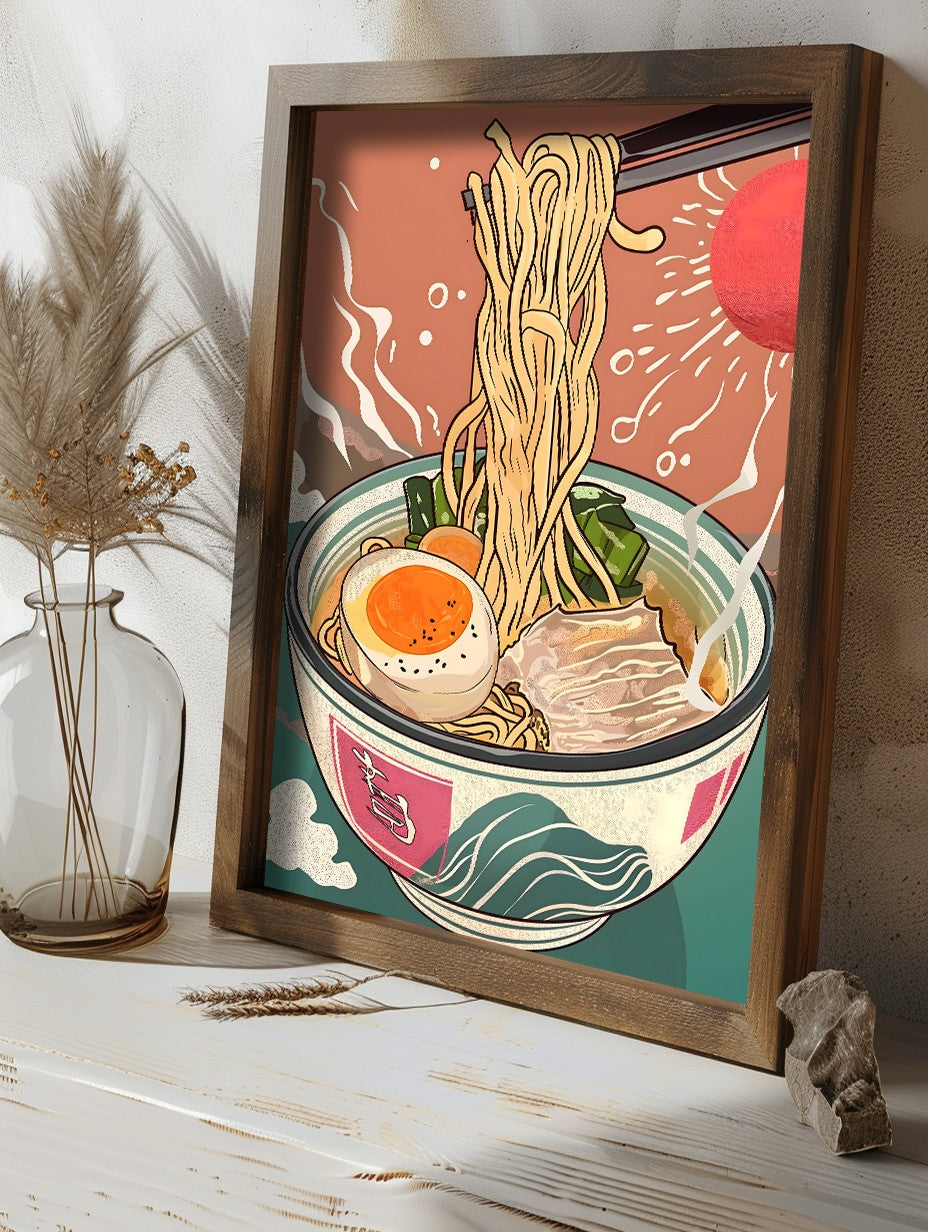 Quadro Decorativo MDF Emoldurado Multicolor GE207-L - Impressão UV em Madeira de Pinho 35x47cm