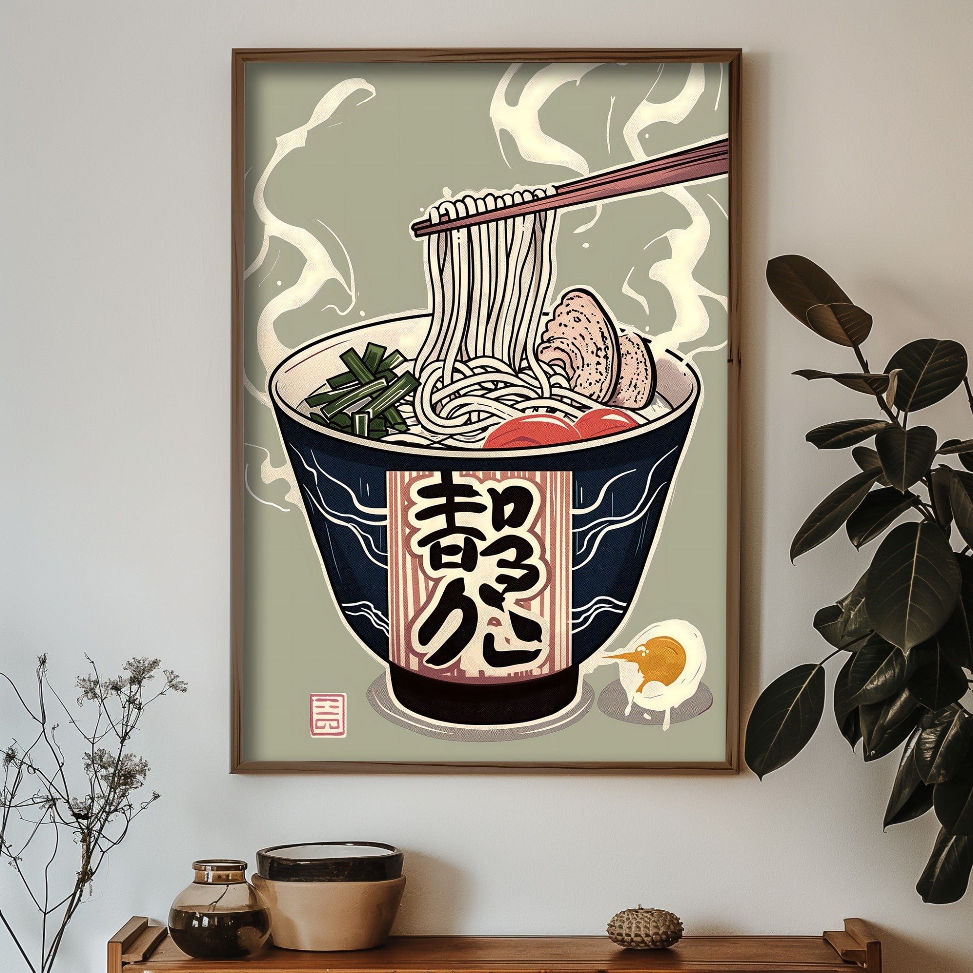 Quadro Decorativo MDF Emoldurado GE208-L Multicolor 35x47cm - Impressão UV em Madeira de Pinho