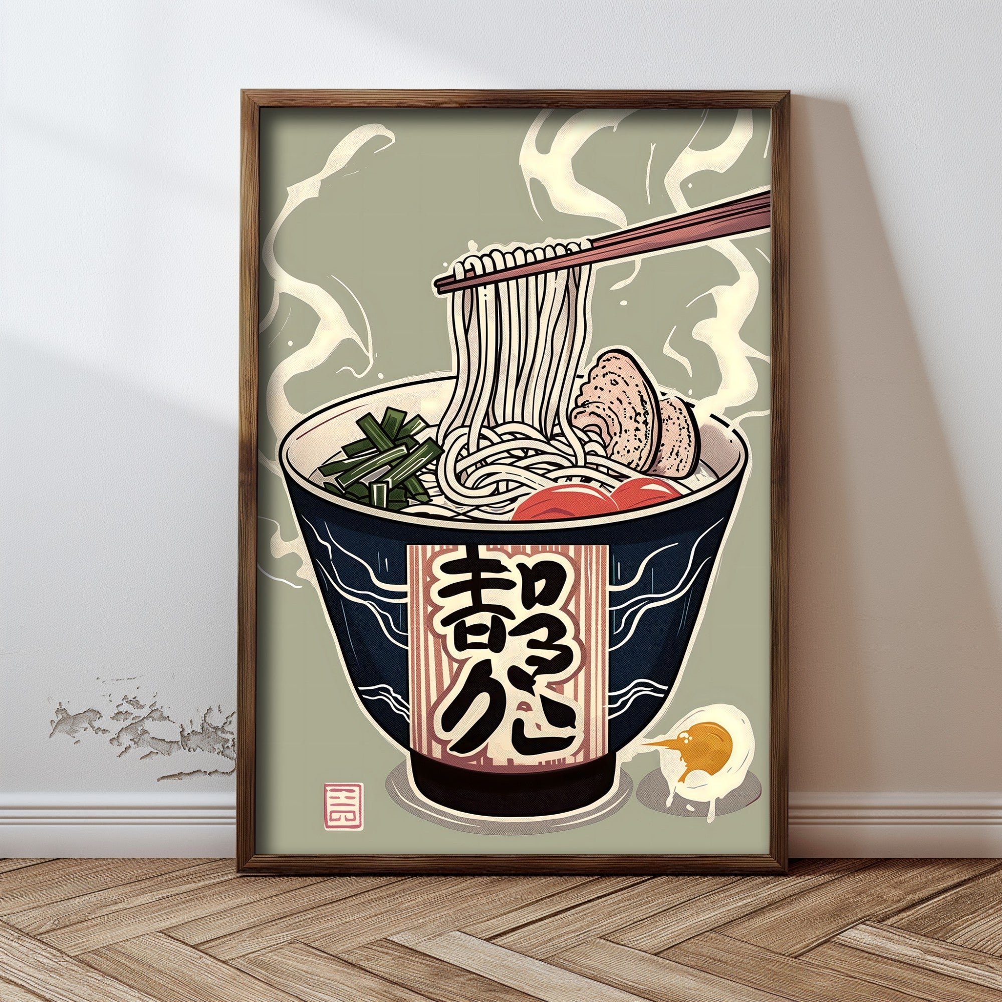 Quadro Decorativo MDF Emoldurado GE208-L Multicolor 35x47cm - Impressão UV em Madeira de Pinho