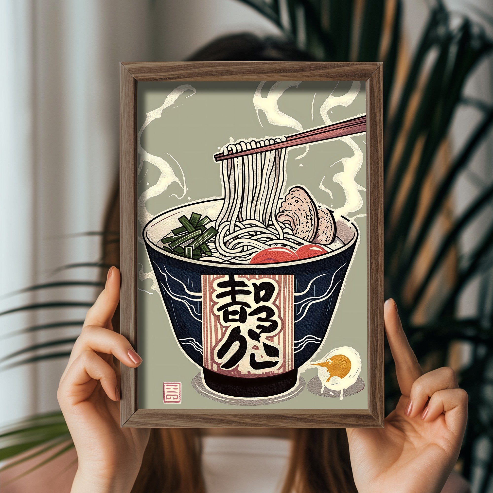 Quadro Decorativo MDF Emoldurado GE208-L Multicolor 35x47cm - Impressão UV em Madeira de Pinho