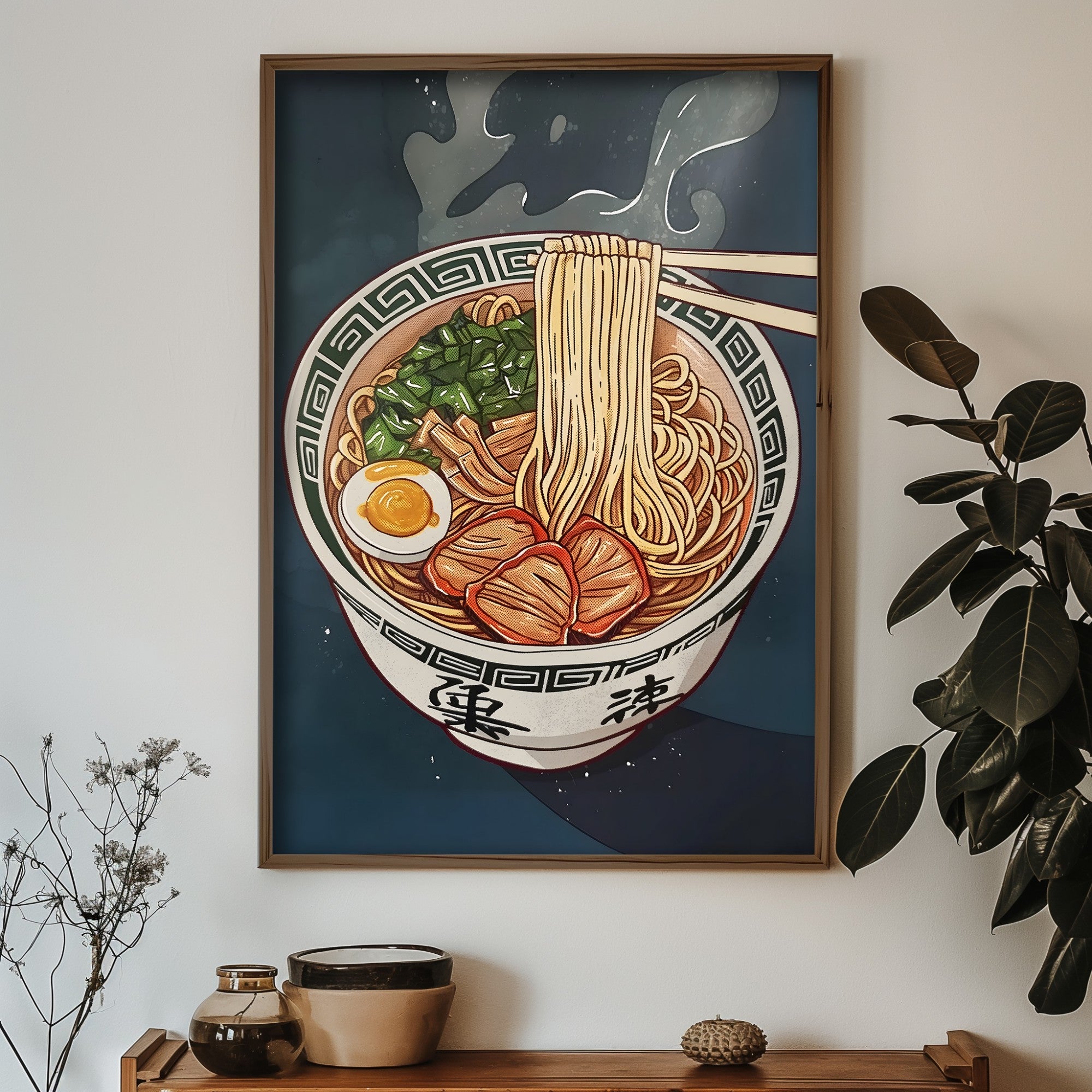 Quadro Decorativo MDF Emoldurado GE209-L Multicolor 35x47cm - Impressão UV em Madeira de Pinho