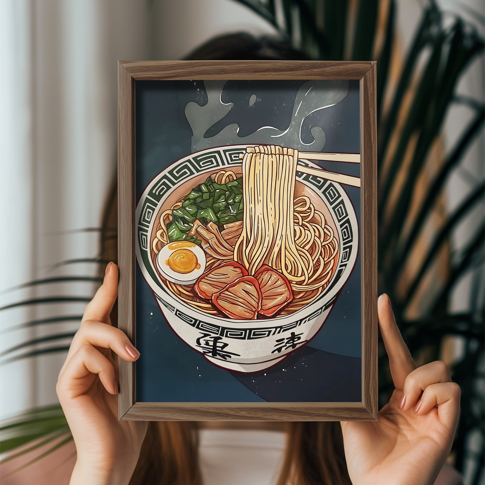 Quadro Decorativo MDF Emoldurado GE209-L Multicolor 35x47cm - Impressão UV em Madeira de Pinho