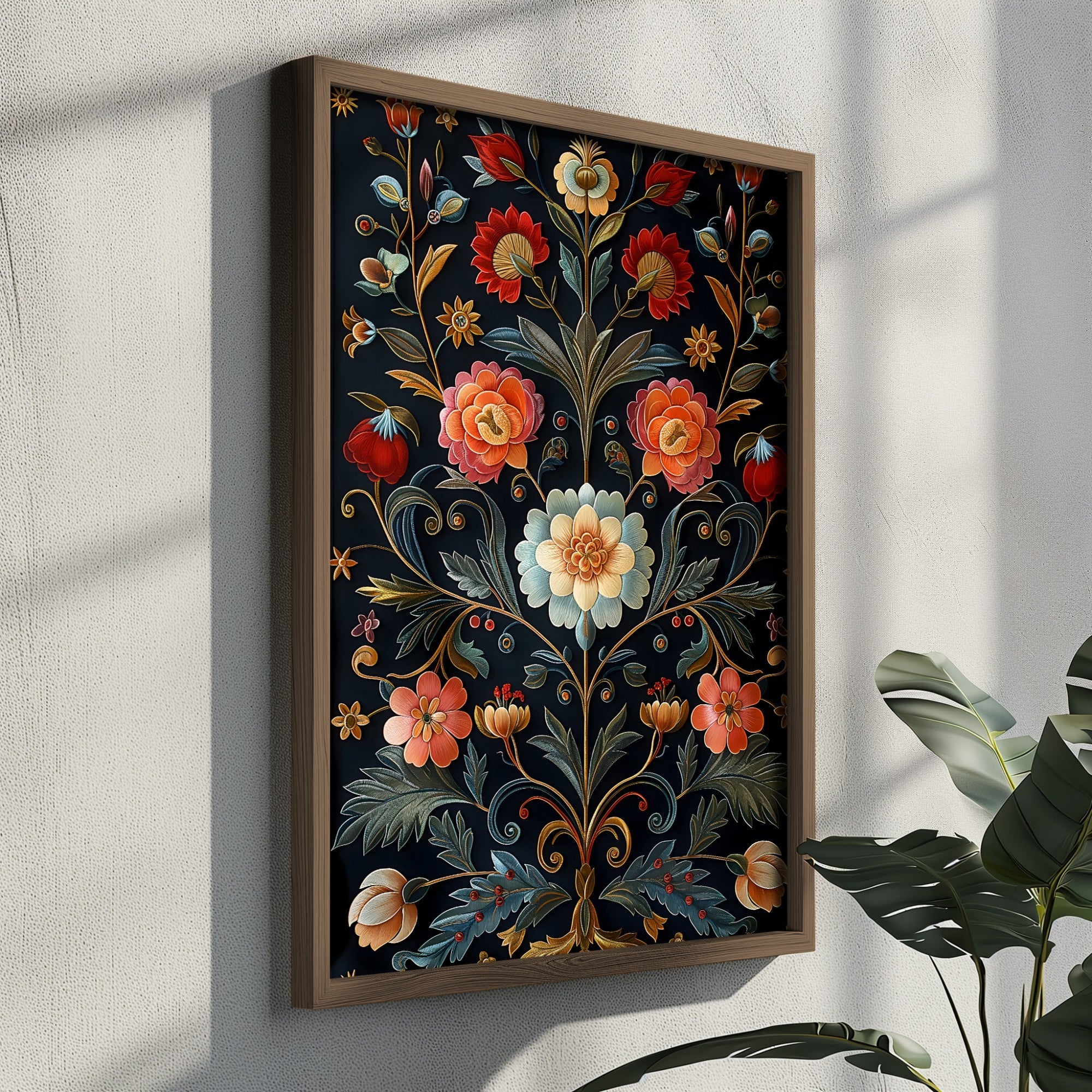 Quadro Decorativo MDF Emoldurado GE210-L Multicolor 35x47cm - Impressão UV em Madeira de Pinho