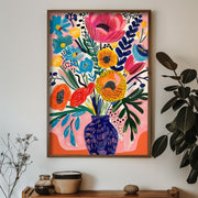 Quadro Decorativo MDF Emoldurado GE213-L Multicolor 35x47cm - Impressão UV em Madeira de Pinho