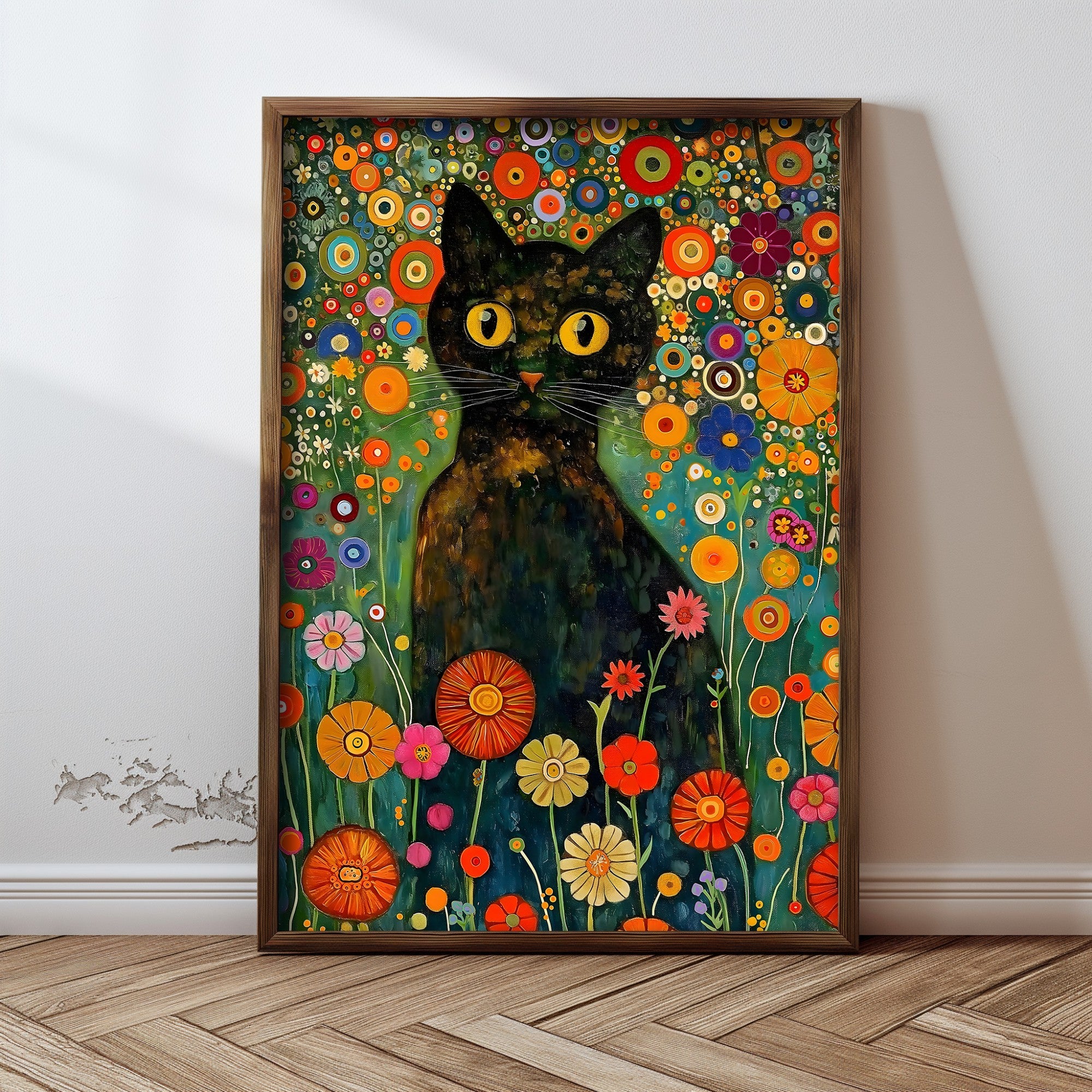 Quadro Decorativo MDF Emoldurado GE214-L Multicolor 35x47cm - Impressão UV em Madeira de Pinho