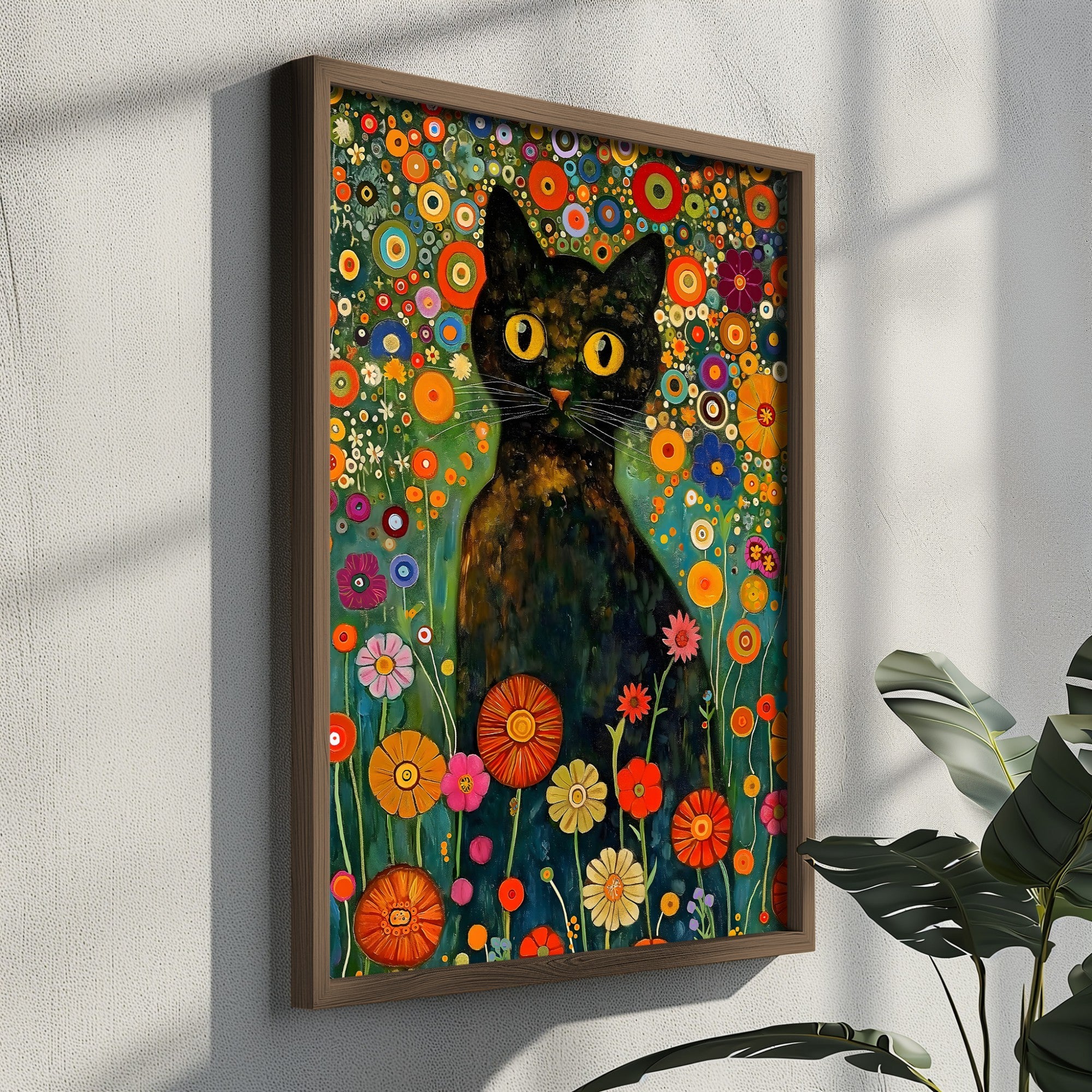 Quadro Decorativo MDF Emoldurado GE214-L Multicolor 35x47cm - Impressão UV em Madeira de Pinho