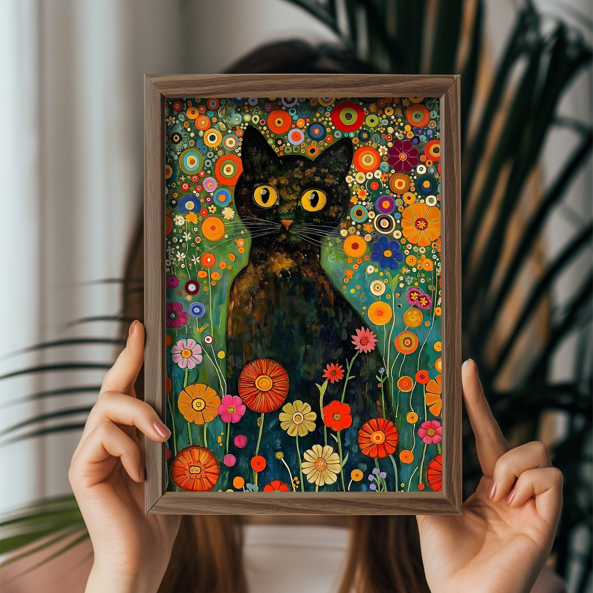 Quadro Decorativo MDF Emoldurado GE214-L Multicolor 35x47cm - Impressão UV em Madeira de Pinho