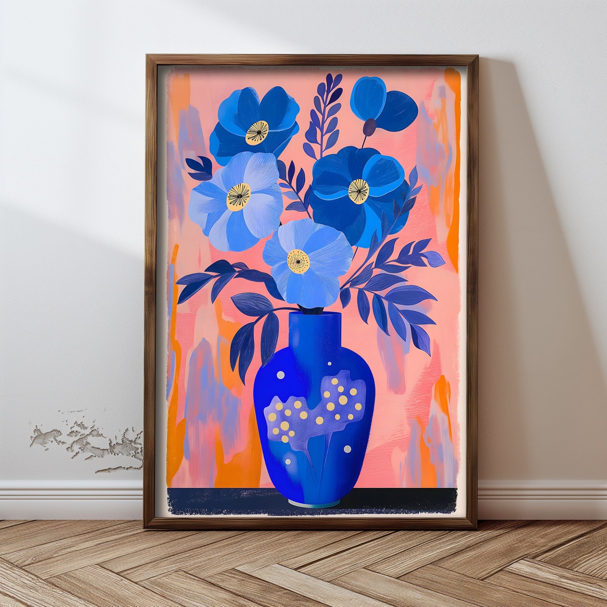 Quadro Decorativo MDF Emoldurado GE215-L Multicolor 35x47cm - Impressão UV em Madeira de Pinho