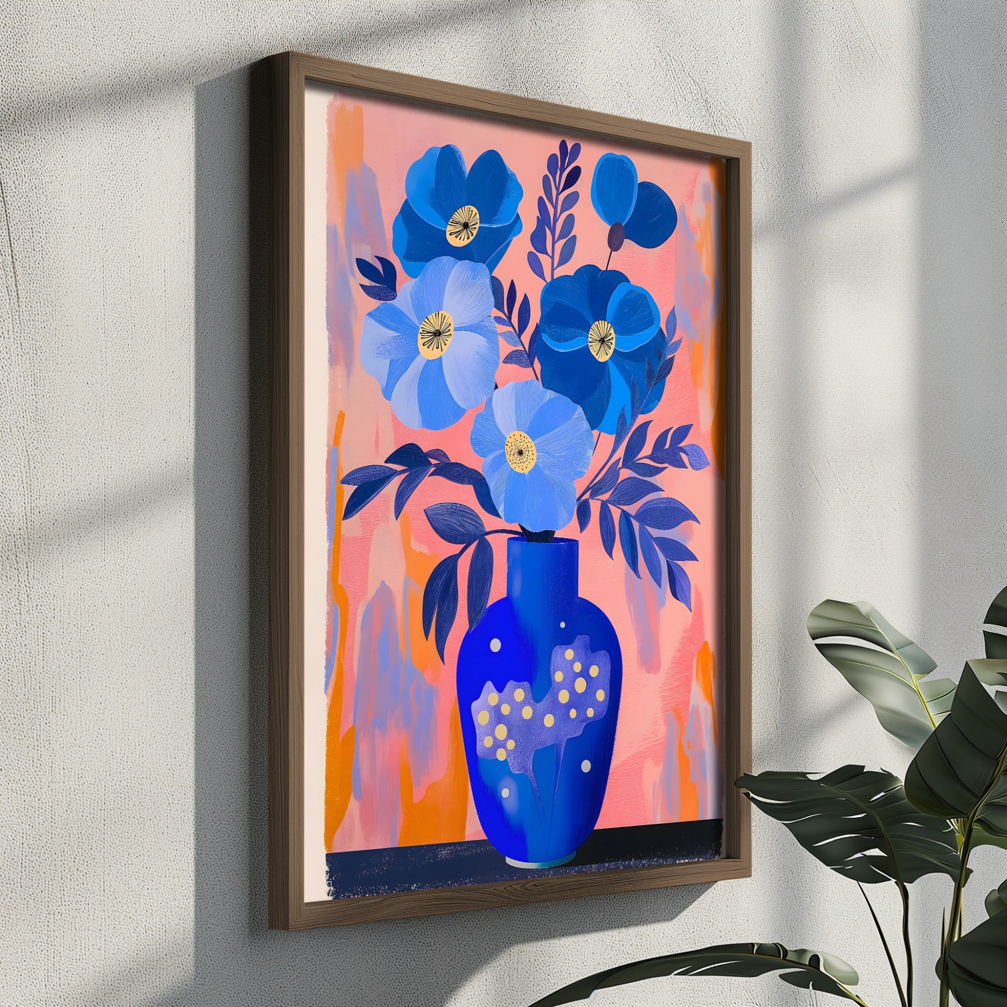 Quadro Decorativo MDF Emoldurado GE215-L Multicolor 35x47cm - Impressão UV em Madeira de Pinho