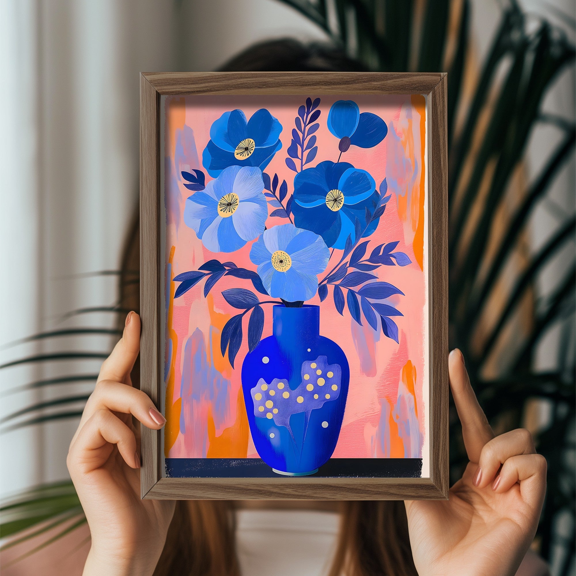 Quadro Decorativo MDF Emoldurado GE215-L Multicolor 35x47cm - Impressão UV em Madeira de Pinho