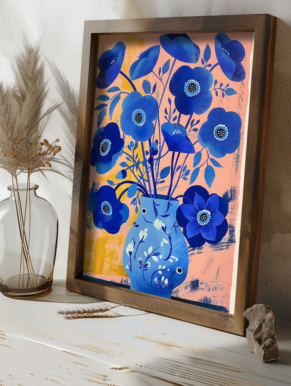 Quadro Decorativo MDF Emoldurado GE216-L Multicolor 35x47cm - Impressão UV em Madeira de Pinho