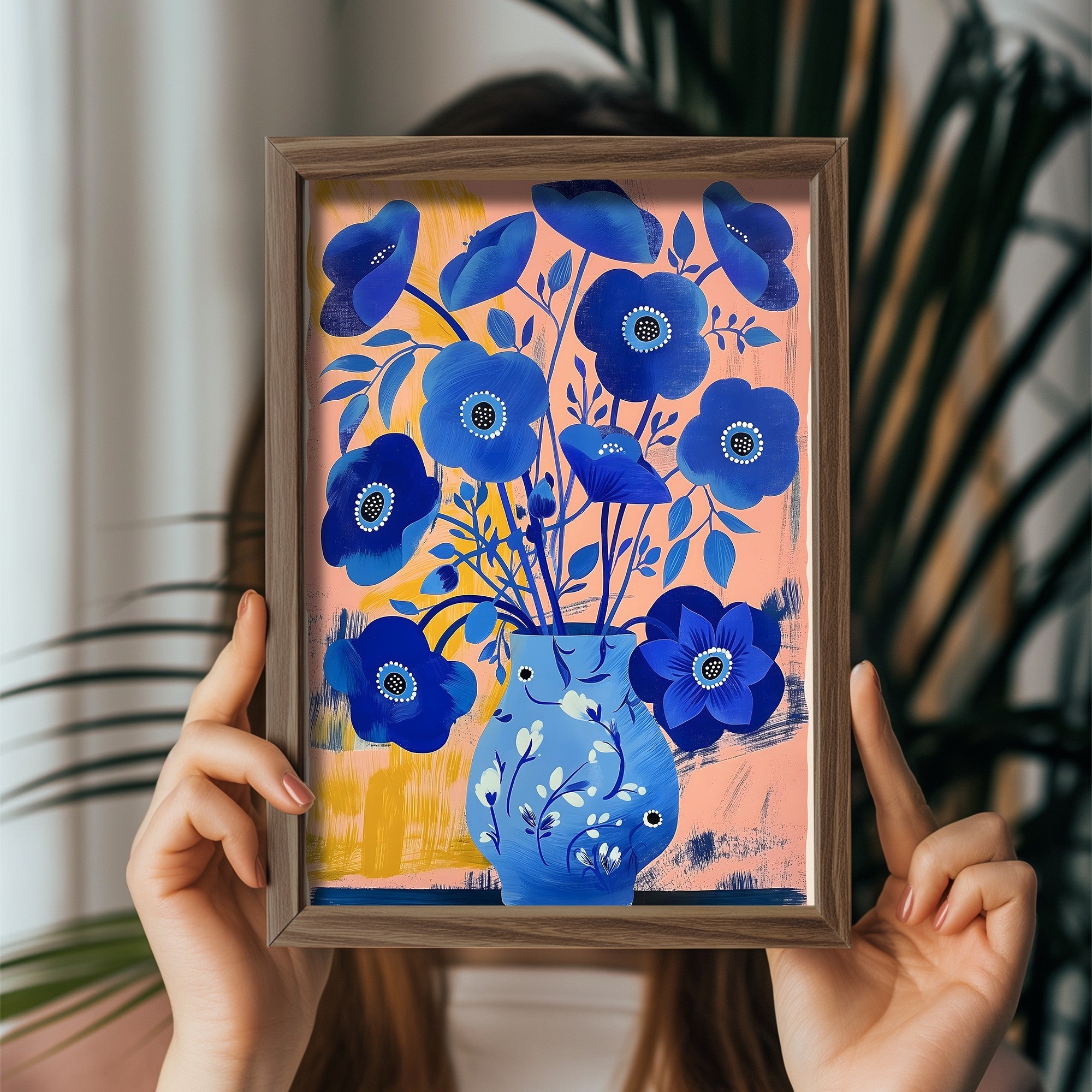 Quadro Decorativo MDF Emoldurado GE216-L Multicolor 35x47cm - Impressão UV em Madeira de Pinho