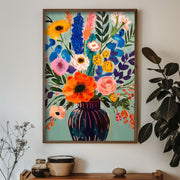 Quadro Decorativo MDF Emoldurado GE218-L Multicolor 35x47cm - Impressão UV em Madeira de Pinho