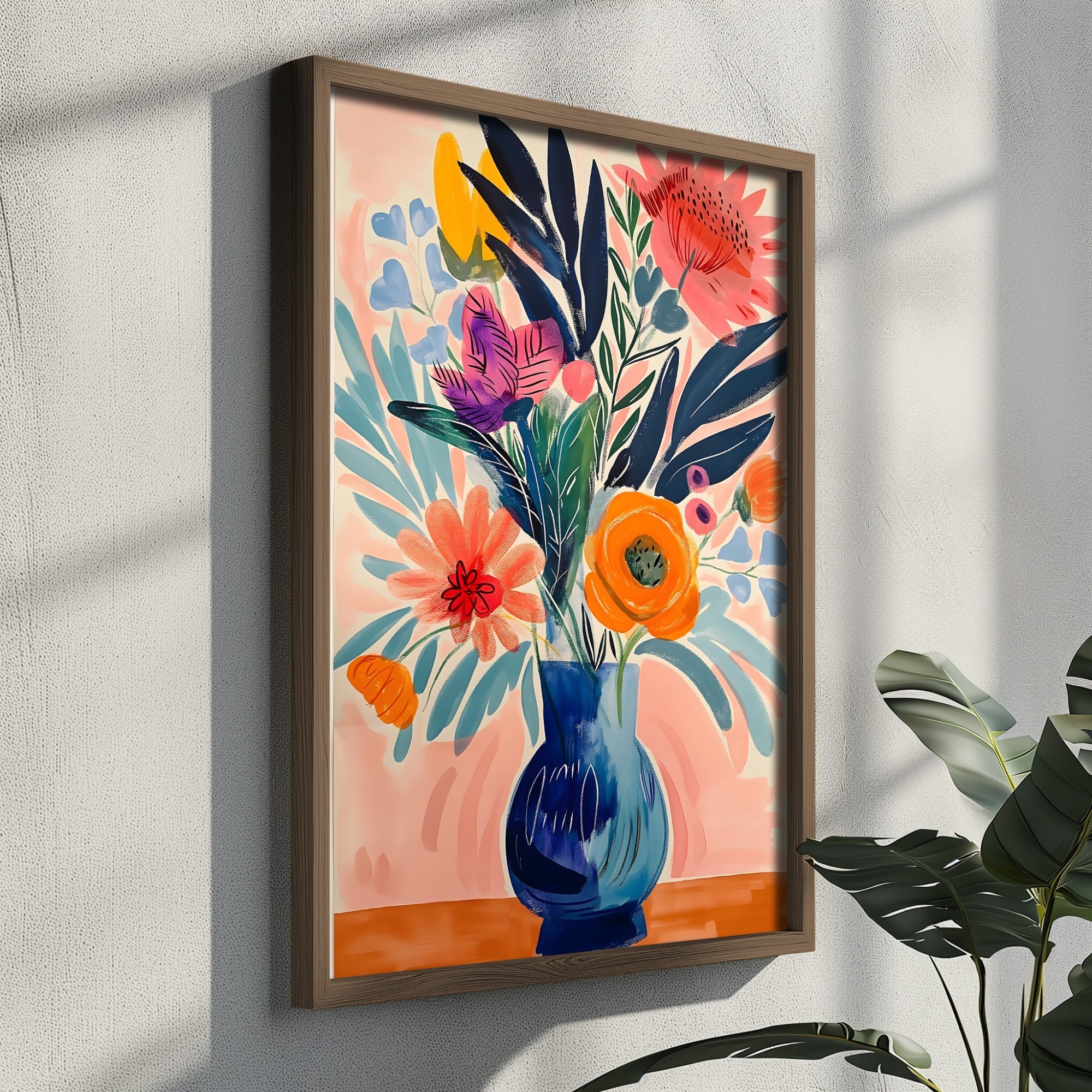 Quadro Decorativo MDF Emoldurado GE219-L Multicolor 35x47cm - Impressão UV em Madeira de Pinho