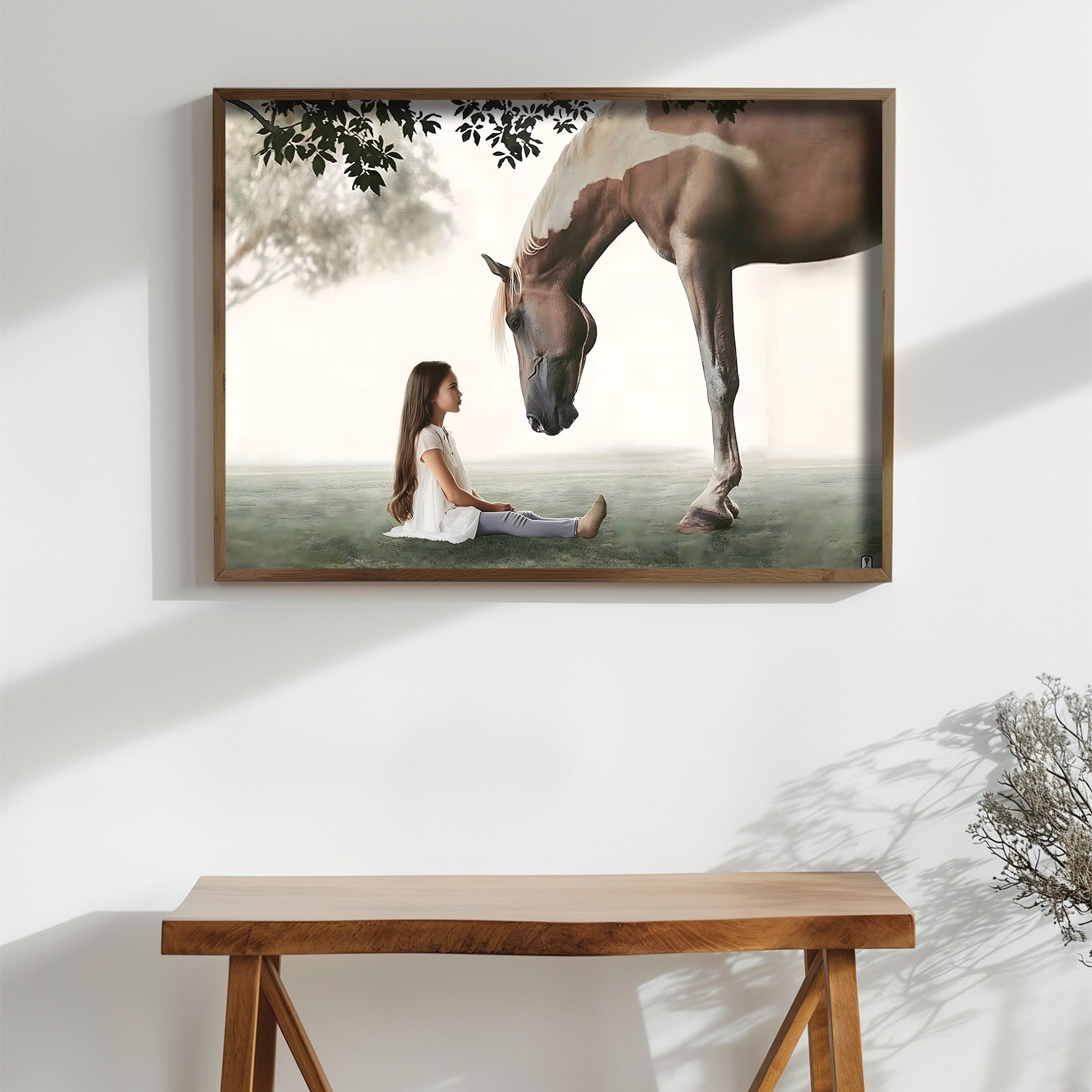 Quadro Decorativo MDF Emoldurado GE220-L Multicolor 35x47cm - Impressão UV em Madeira de Pinho