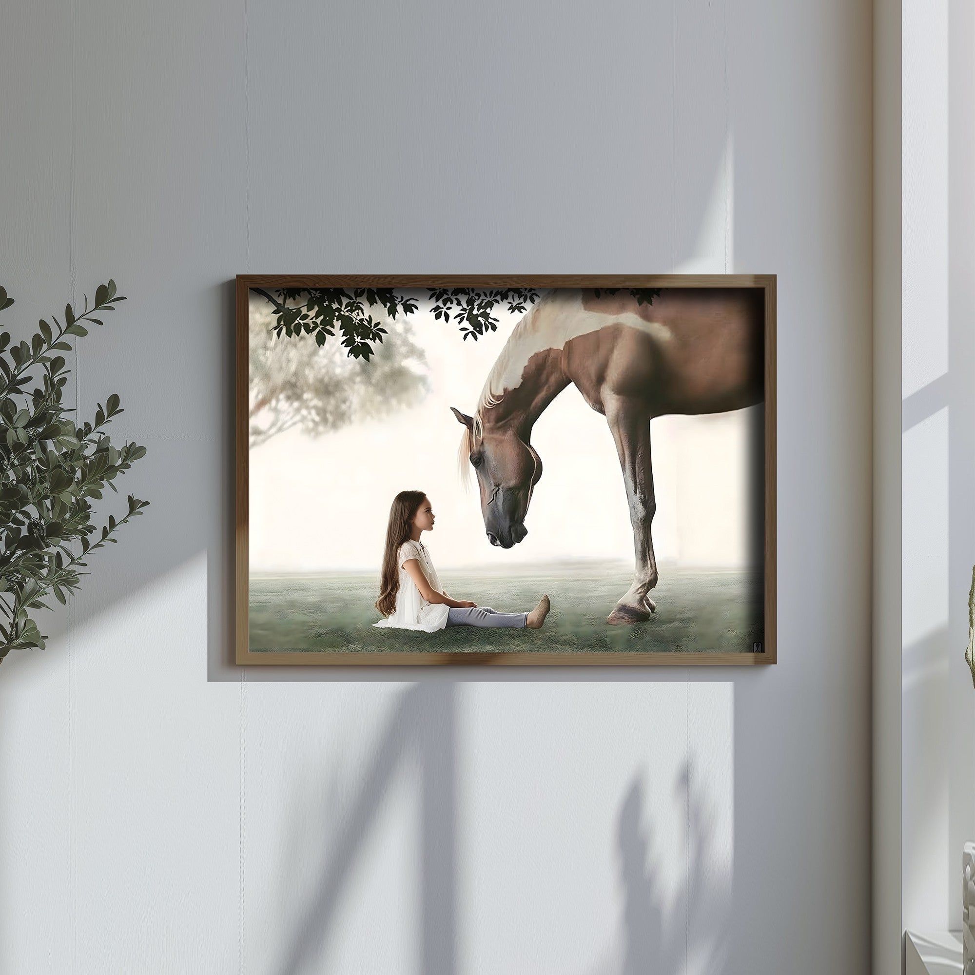 Quadro Decorativo MDF Emoldurado GE220-L Multicolor 35x47cm - Impressão UV em Madeira de Pinho