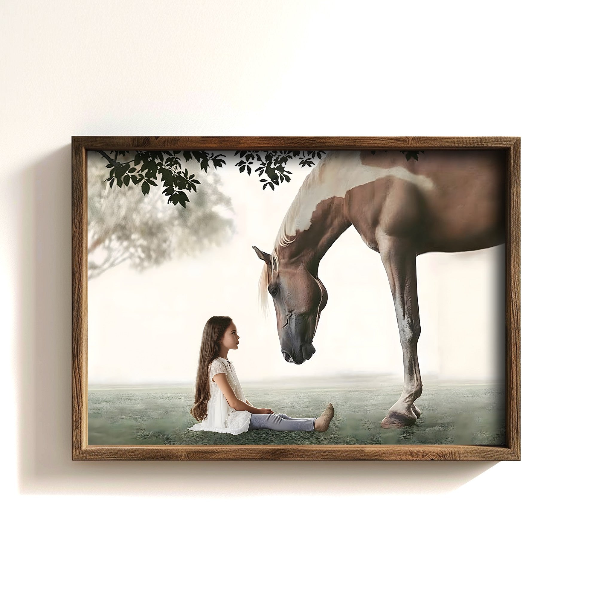 Quadro Decorativo MDF Emoldurado GE220-L Multicolor 35x47cm - Impressão UV em Madeira de Pinho