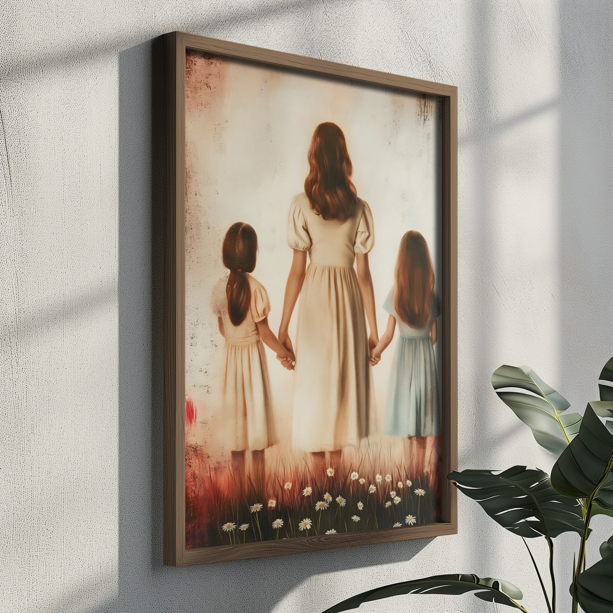 Quadro Decorativo MDF Emoldurado Multicolor GE221-L - Impressão UV em Madeira de Pinho 35x47cm