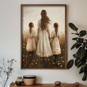 Quadro Decorativo MDF Emoldurado Multicolor GE222-L - Impressão UV em Madeira de Pinho 35x47cm