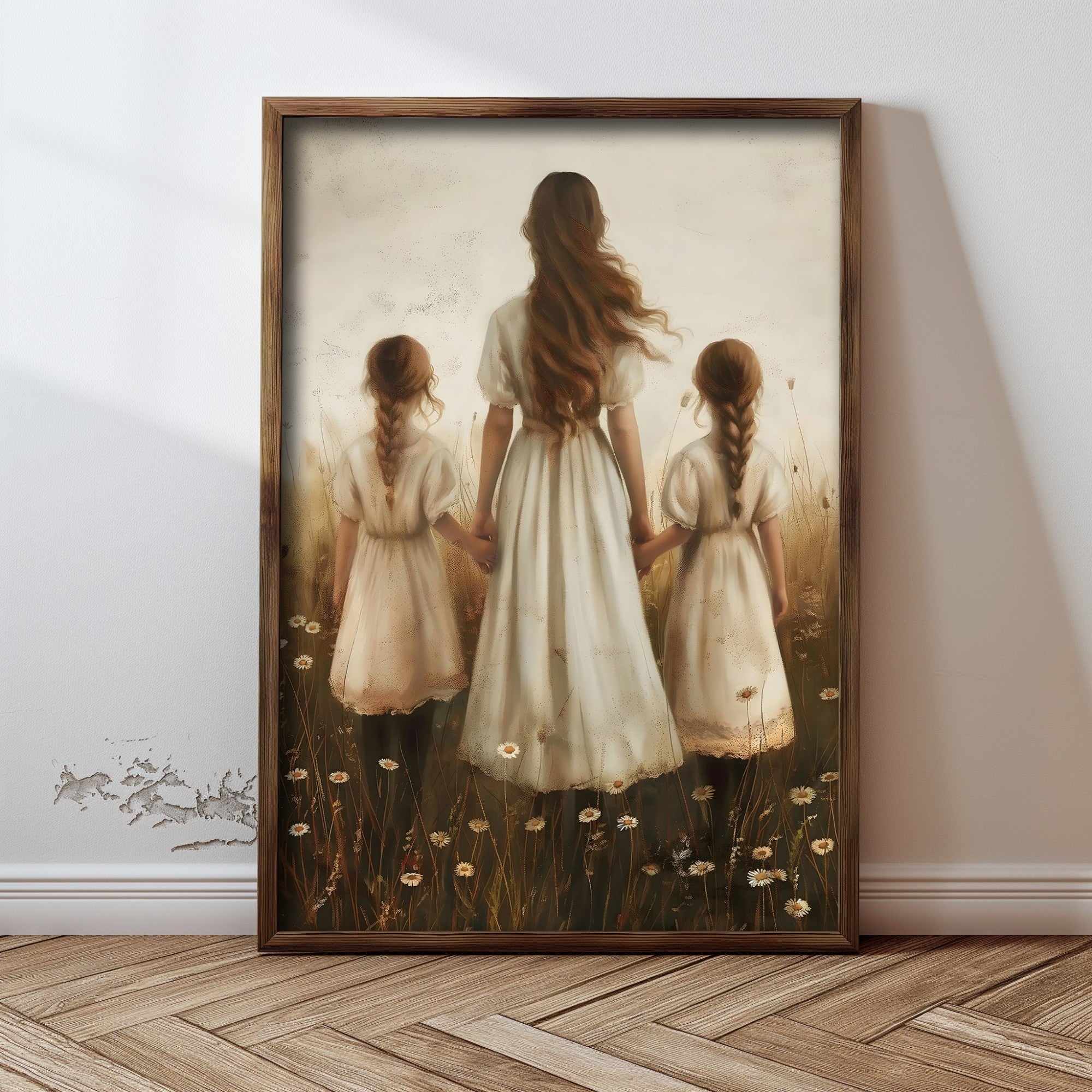 Quadro Decorativo MDF Emoldurado Multicolor GE222-L - Impressão UV em Madeira de Pinho 35x47cm